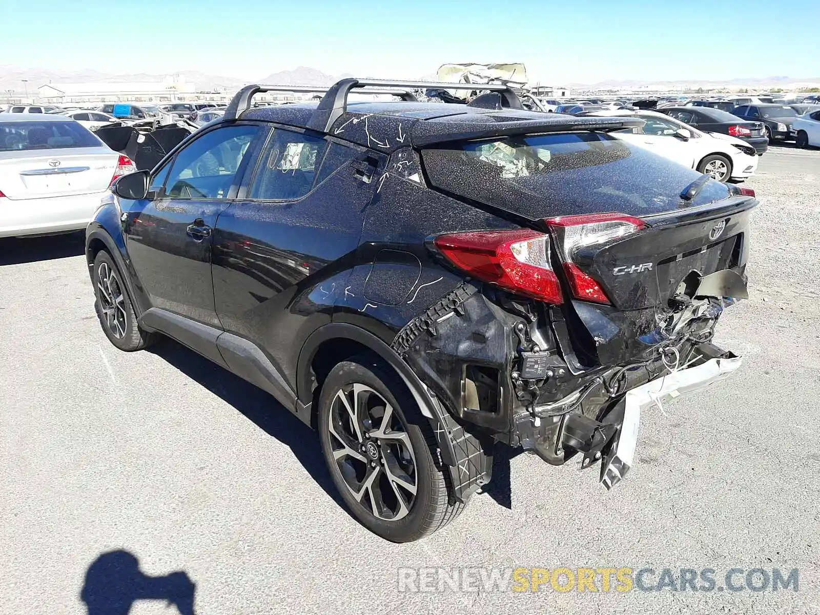 3 Photograph of a damaged car JTNKHMBX7L1070981 TOYOTA ALL OTHER 2020