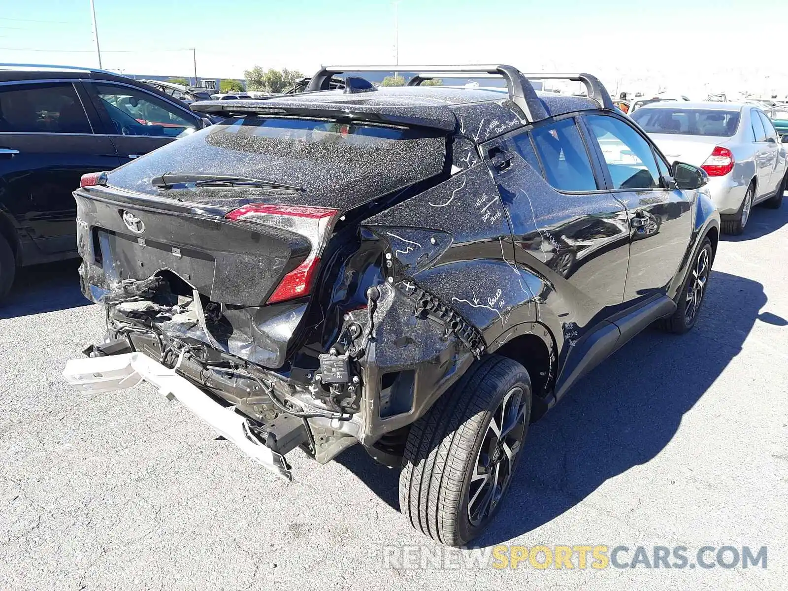 4 Photograph of a damaged car JTNKHMBX7L1070981 TOYOTA ALL OTHER 2020