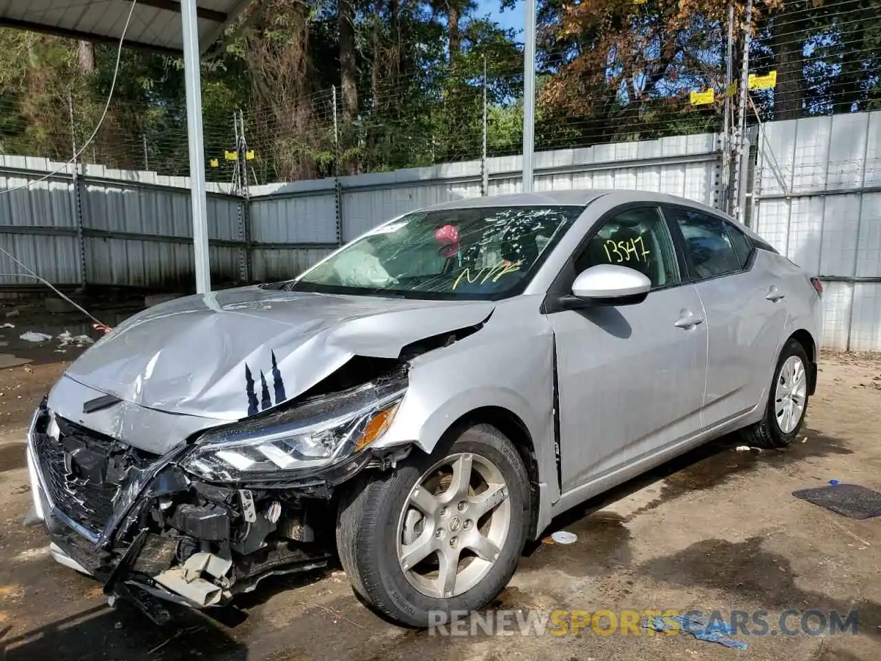 2 Photograph of a damaged car 3N1AB8BV6MY273884 TOYOTA ALL OTHER 2021