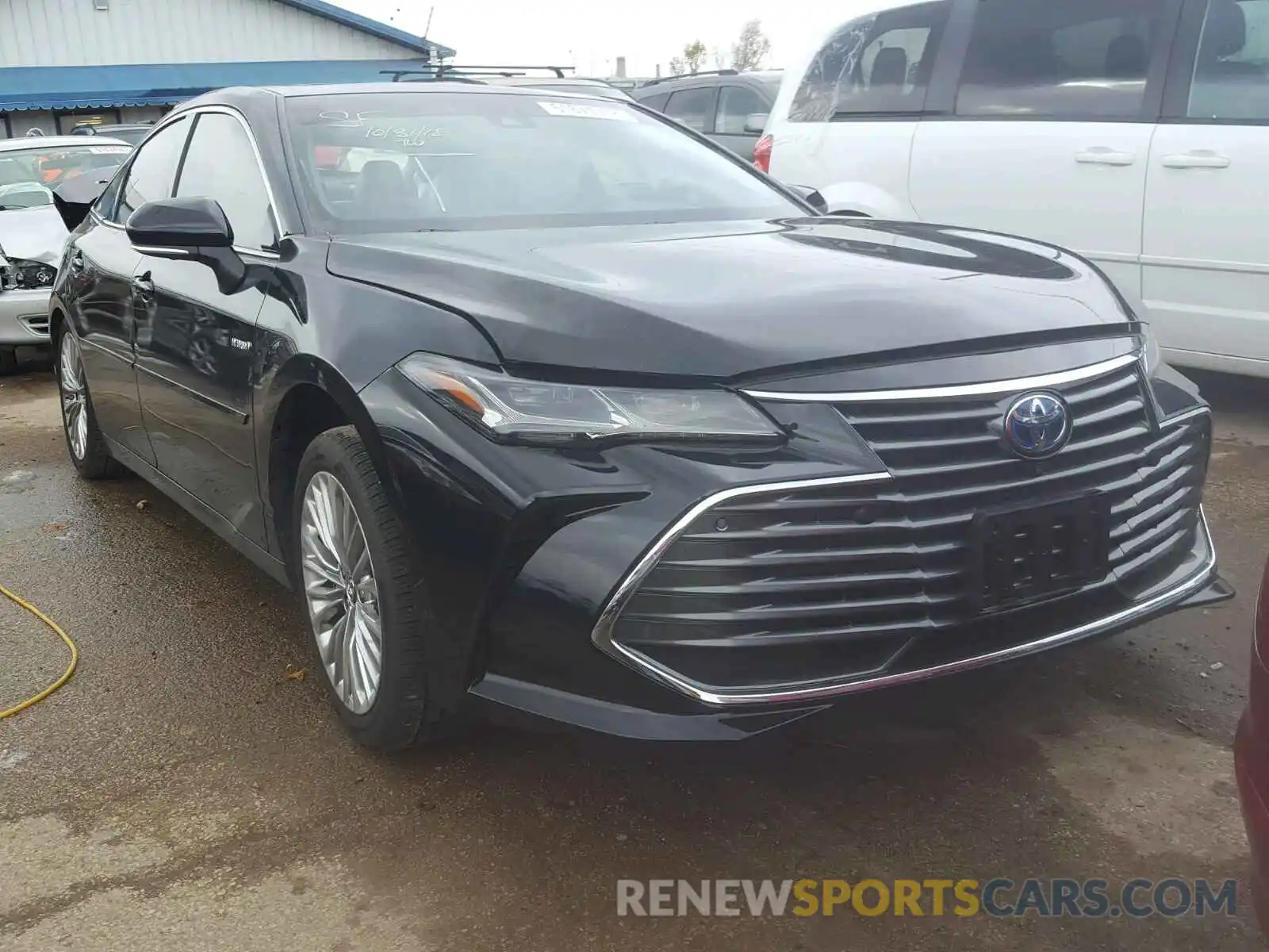 1 Photograph of a damaged car 4T1B21FB0KU003490 TOYOTA AVALON 2019