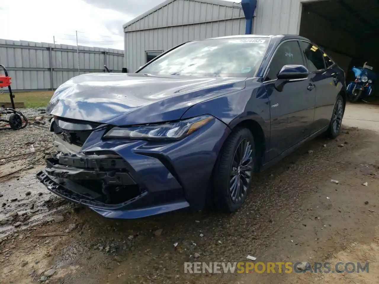 2 Photograph of a damaged car 4T1B21FB0KU004302 TOYOTA AVALON 2019