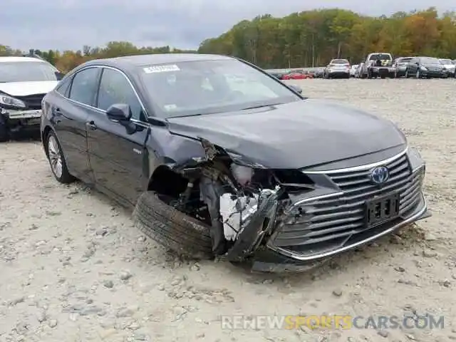 1 Photograph of a damaged car 4T1B21FB0KU008060 TOYOTA AVALON 2019