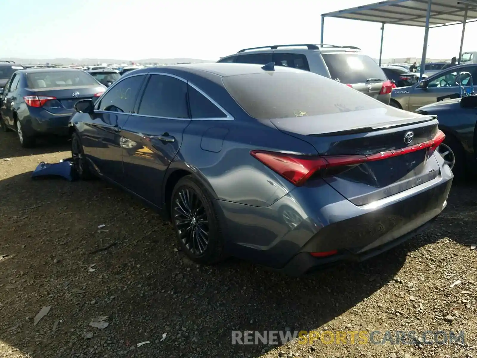 3 Photograph of a damaged car 4T1B21FB0KU008656 TOYOTA AVALON 2019