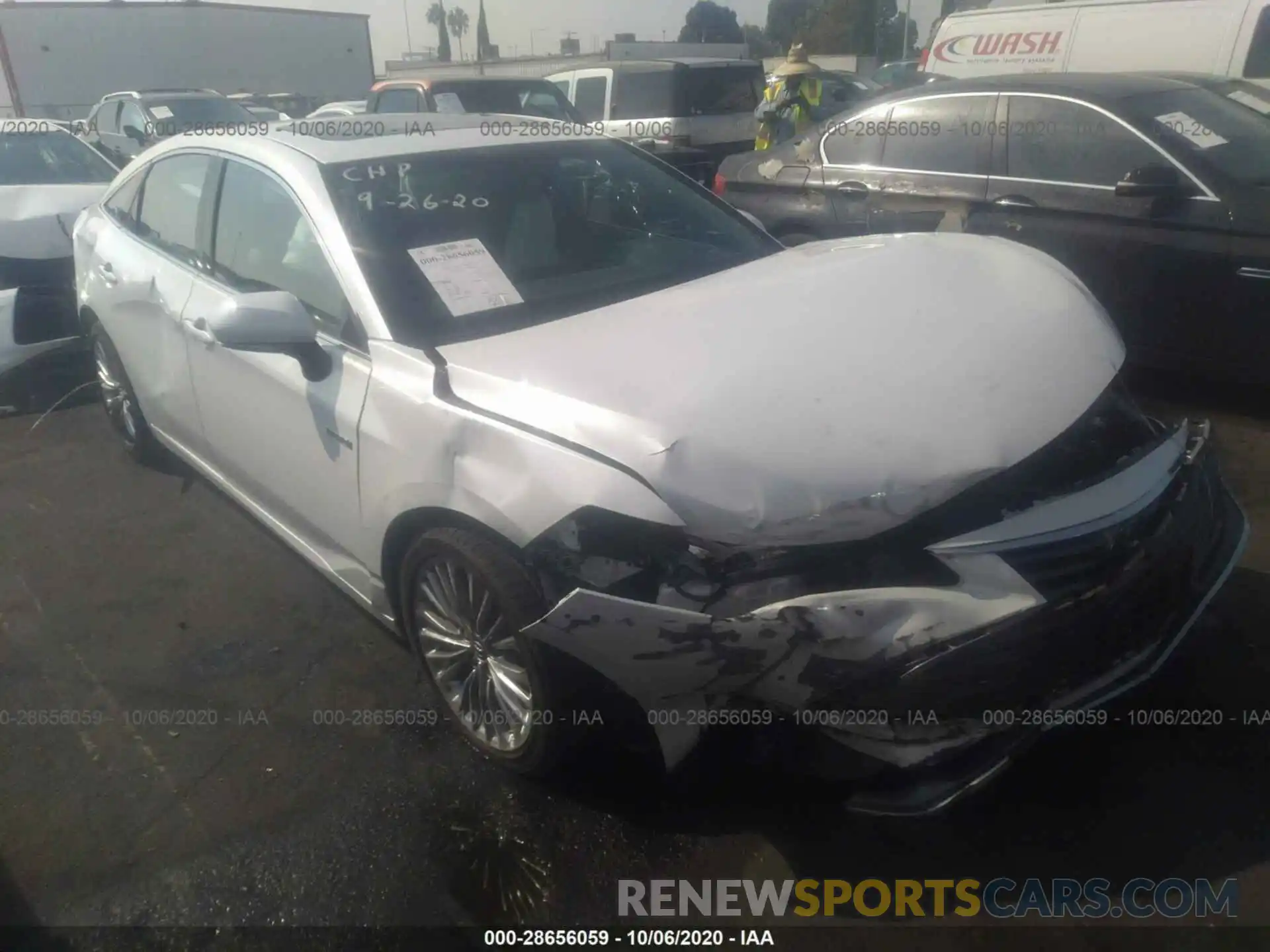 1 Photograph of a damaged car 4T1B21FB0KU009497 TOYOTA AVALON 2019