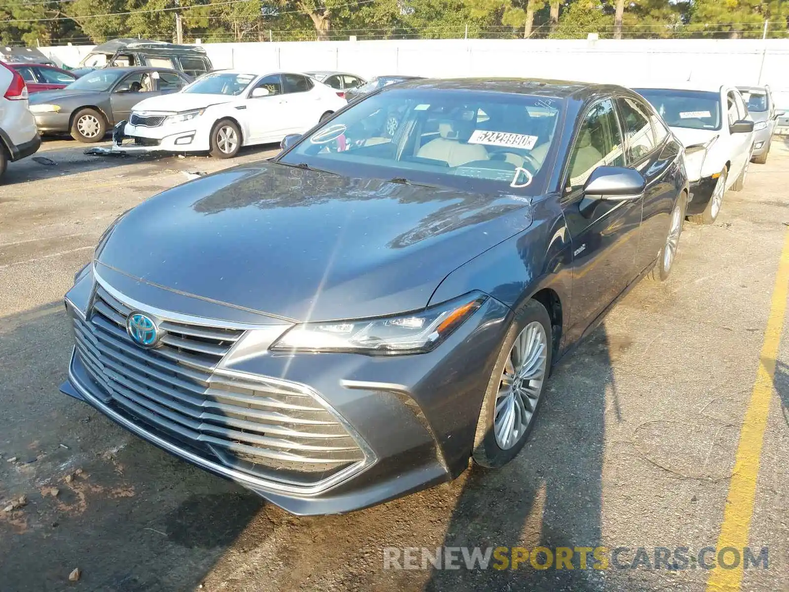 2 Photograph of a damaged car 4T1B21FB1KU001697 TOYOTA AVALON 2019