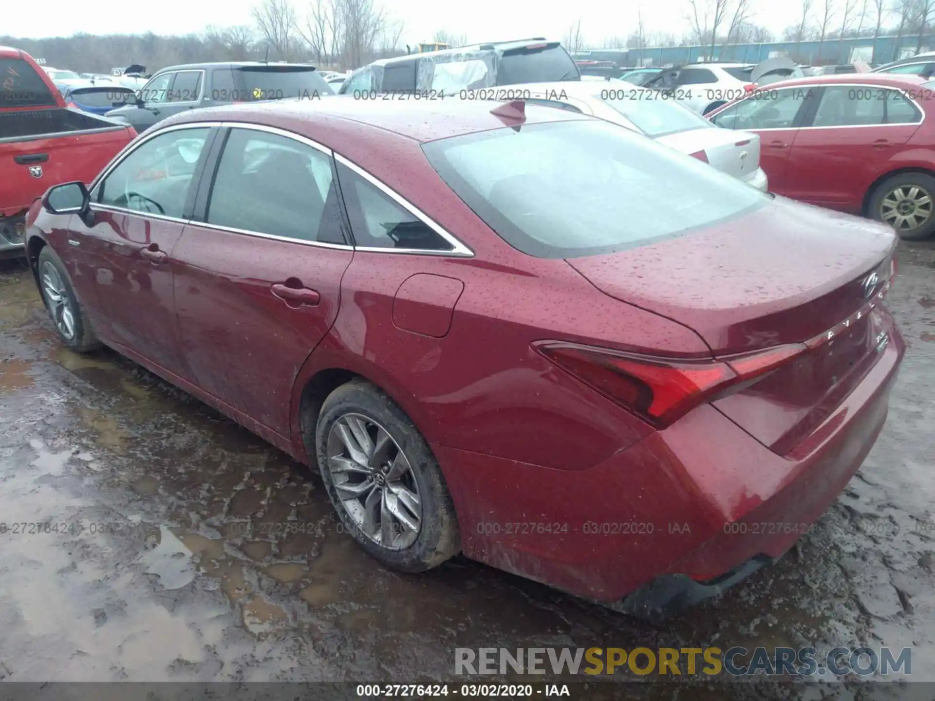 3 Photograph of a damaged car 4T1B21FB1KU002963 TOYOTA AVALON 2019