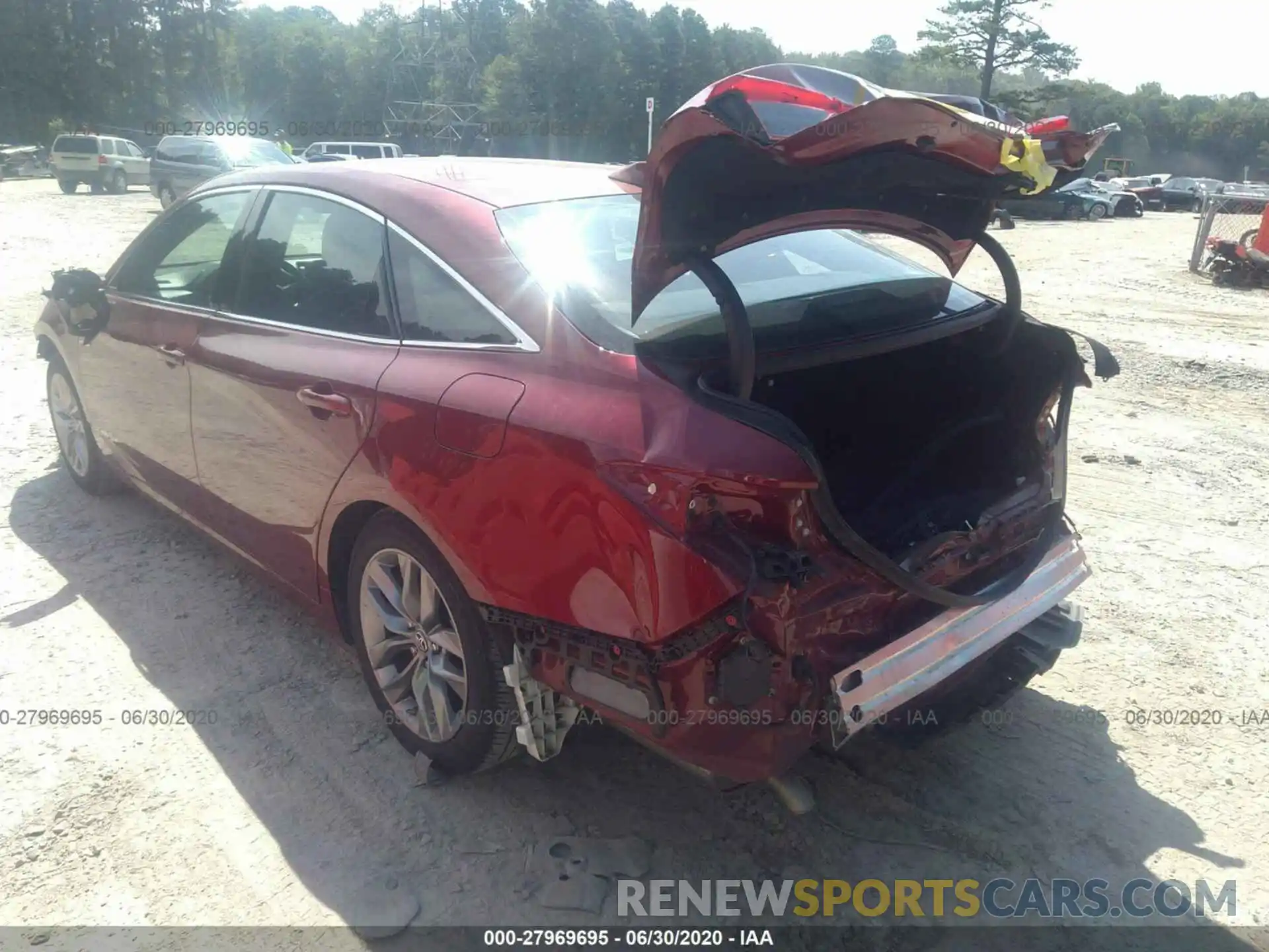 3 Photograph of a damaged car 4T1B21FB1KU004504 TOYOTA AVALON 2019