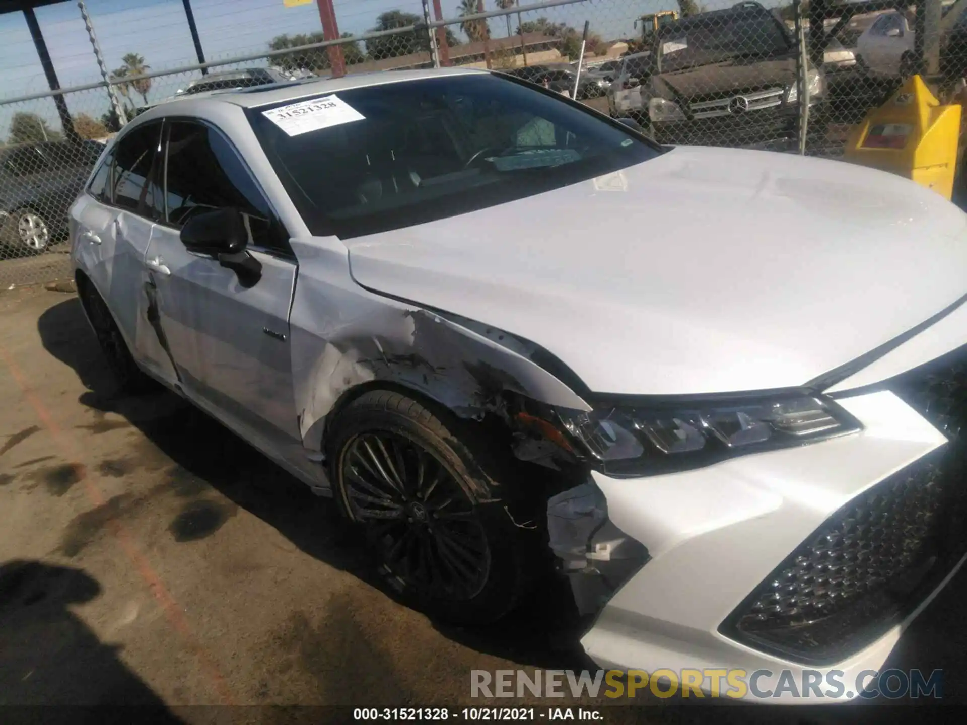 6 Photograph of a damaged car 4T1B21FB1KU004826 TOYOTA AVALON 2019