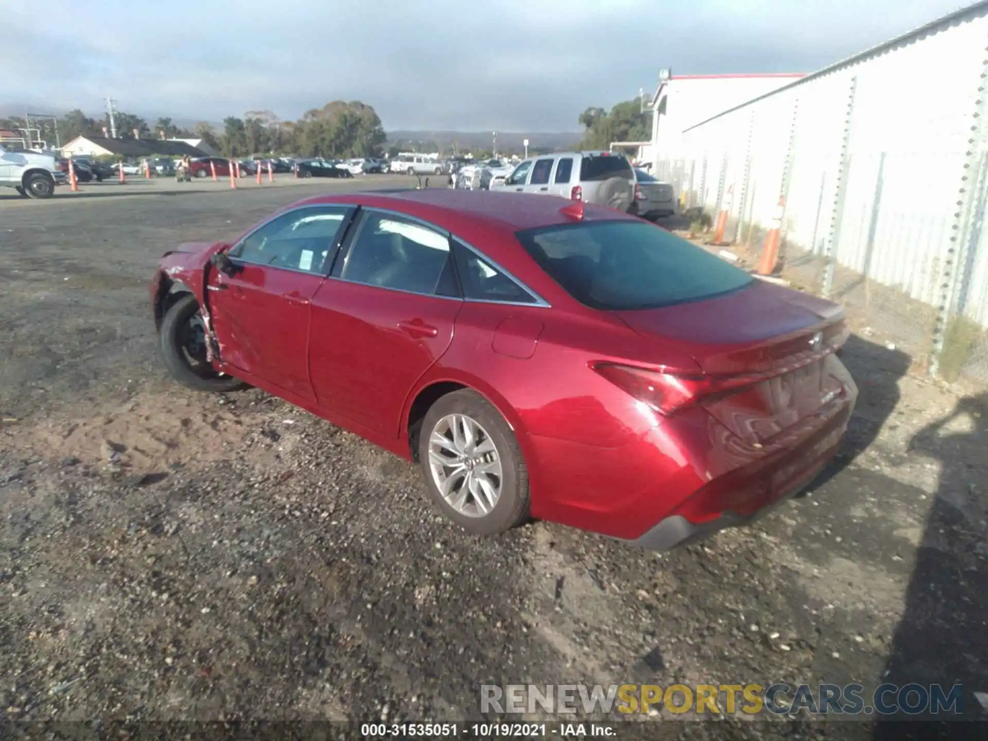 3 Photograph of a damaged car 4T1B21FB2KU002583 TOYOTA AVALON 2019