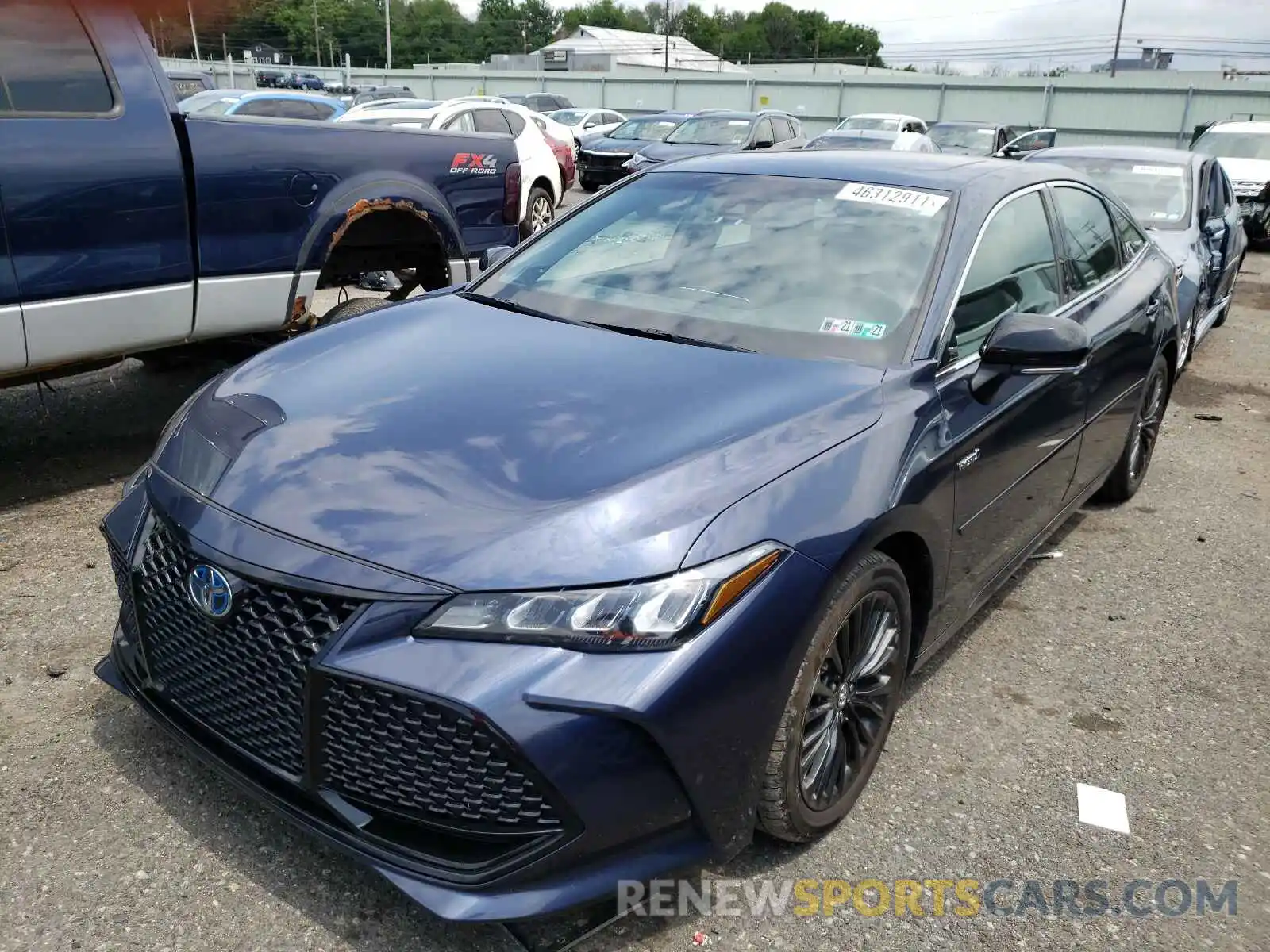 2 Photograph of a damaged car 4T1B21FB2KU005015 TOYOTA AVALON 2019