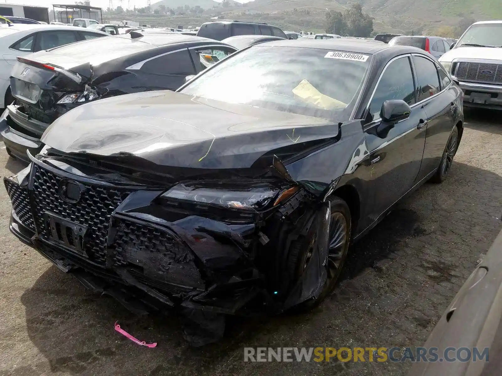 2 Photograph of a damaged car 4T1B21FB2KU005158 TOYOTA AVALON 2019