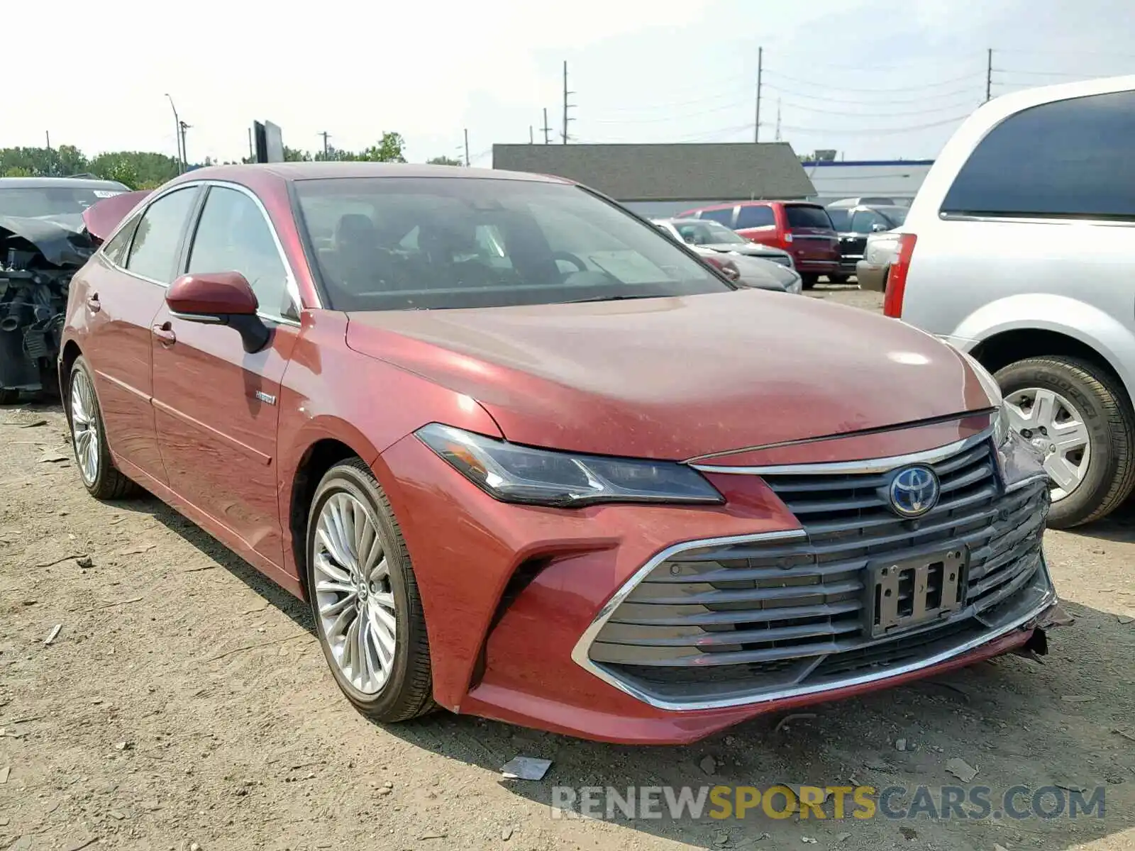 1 Photograph of a damaged car 4T1B21FB2KU006813 TOYOTA AVALON 2019