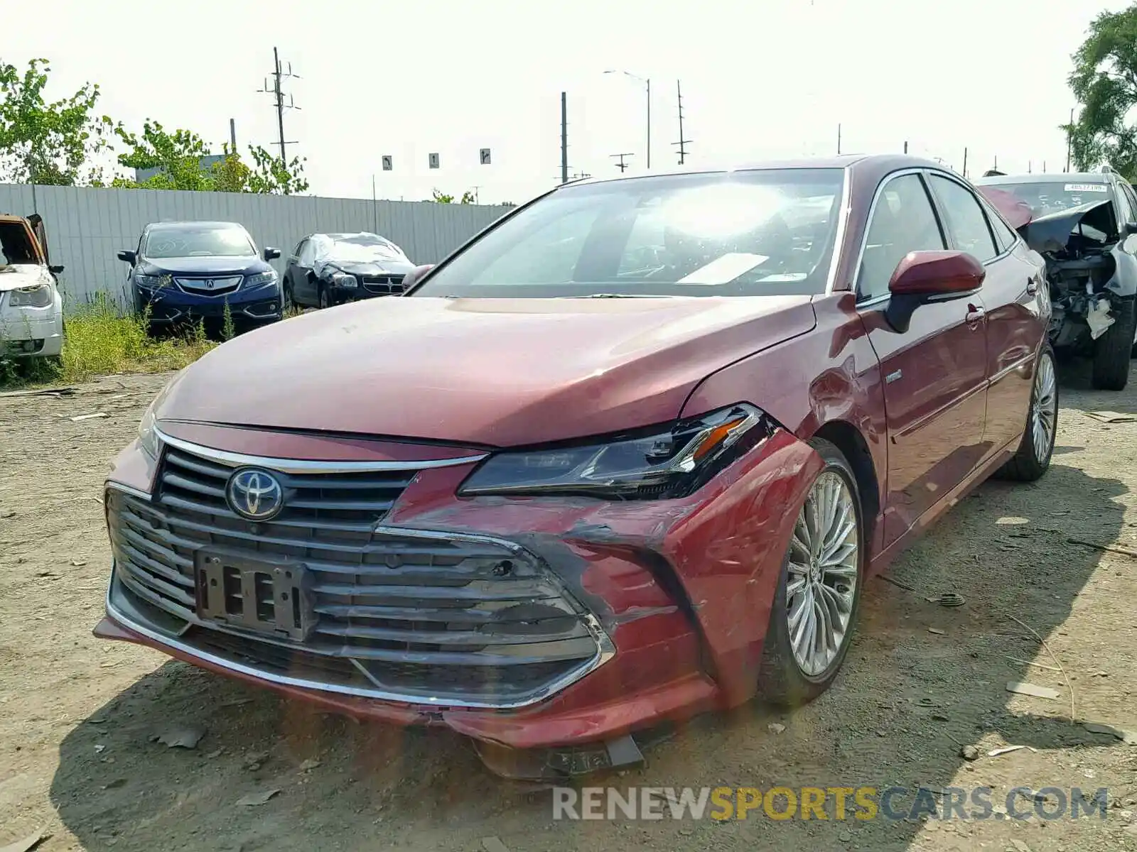 2 Photograph of a damaged car 4T1B21FB2KU006813 TOYOTA AVALON 2019