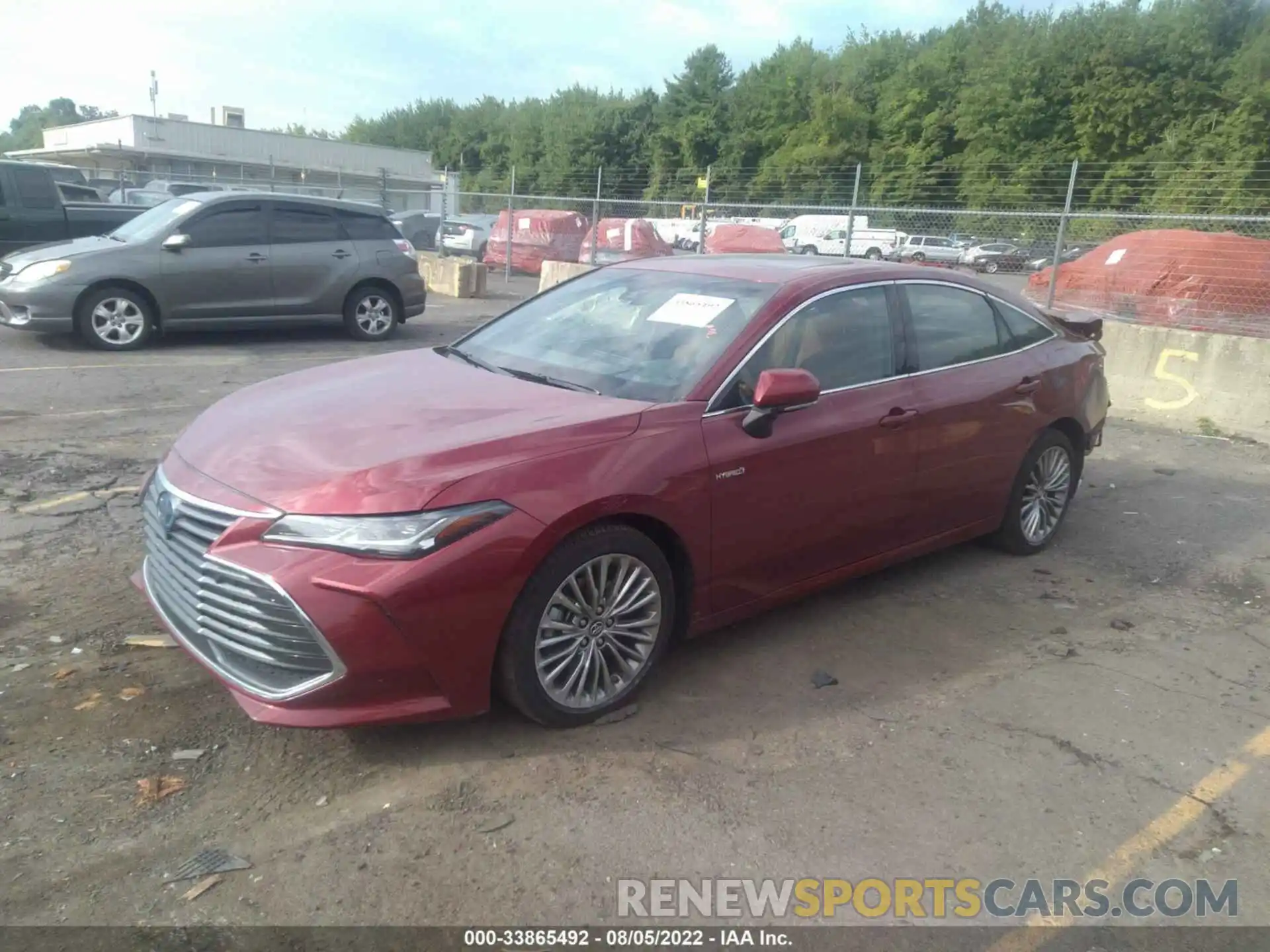 2 Фотография поврежденного автомобиля 4T1B21FB2KU007296 TOYOTA AVALON 2019