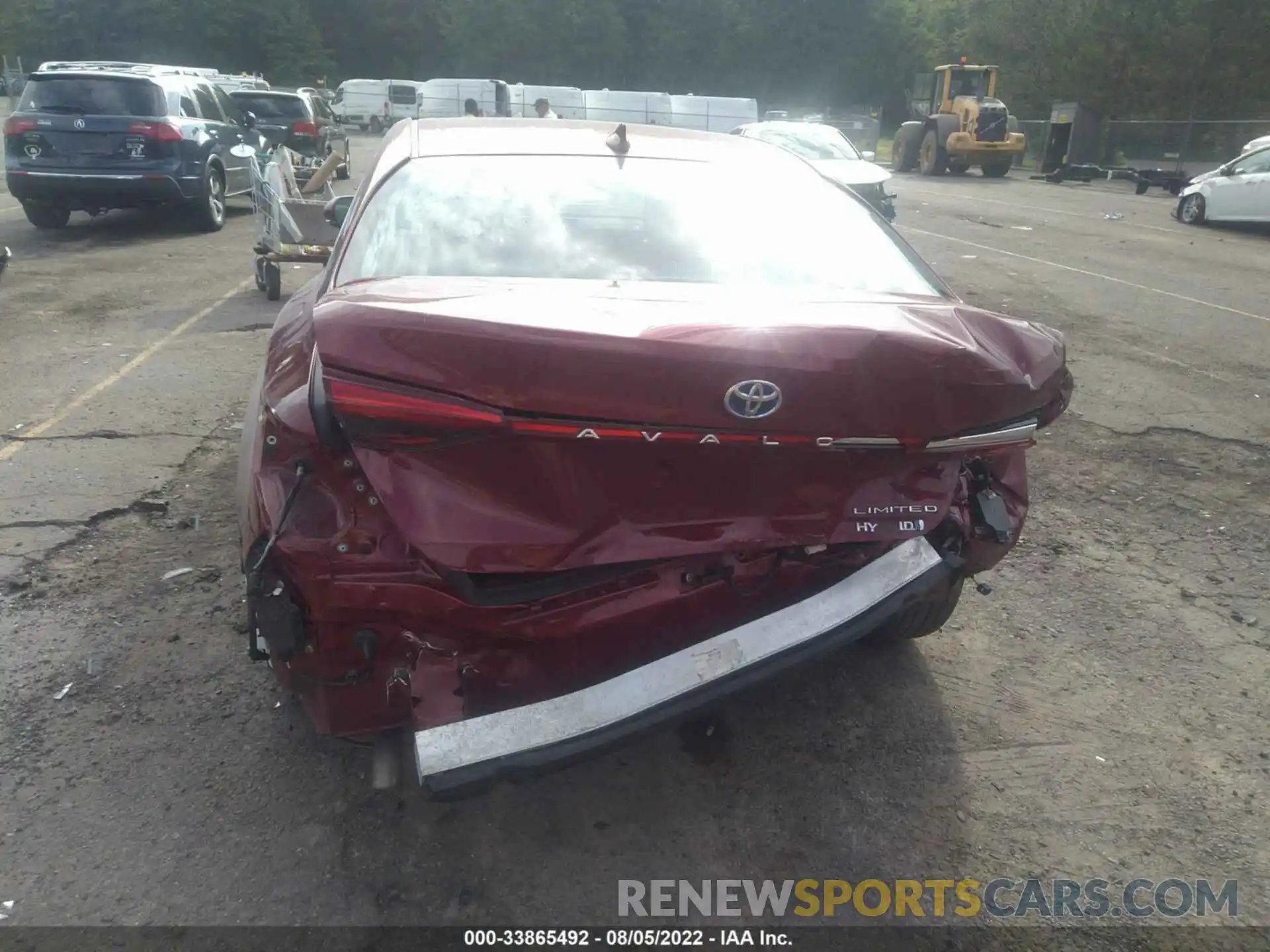 6 Photograph of a damaged car 4T1B21FB2KU007296 TOYOTA AVALON 2019