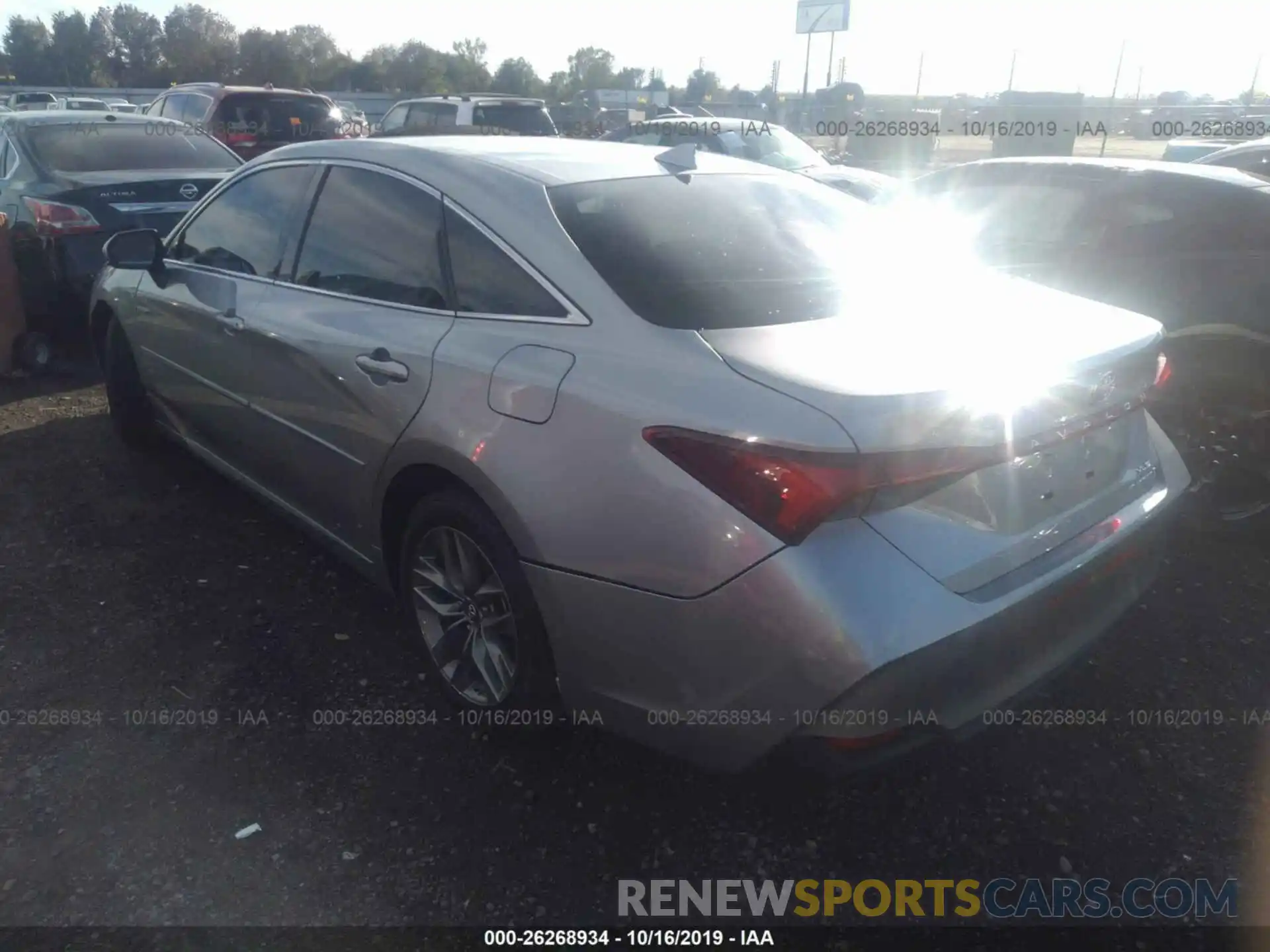 3 Photograph of a damaged car 4T1B21FB2KU010182 TOYOTA AVALON 2019