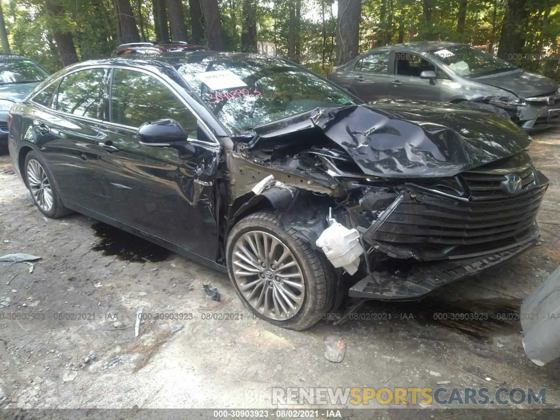 1 Photograph of a damaged car 4T1B21FB3KU001331 TOYOTA AVALON 2019