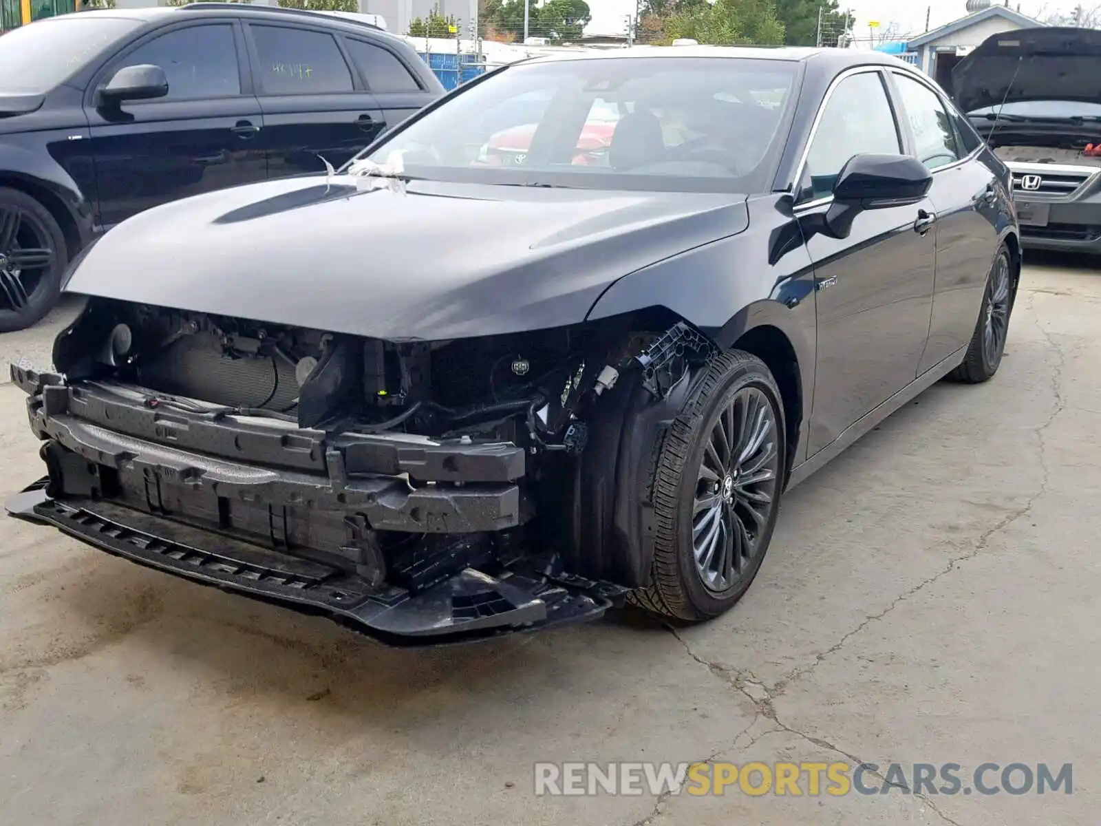 2 Photograph of a damaged car 4T1B21FB3KU003984 TOYOTA AVALON 2019