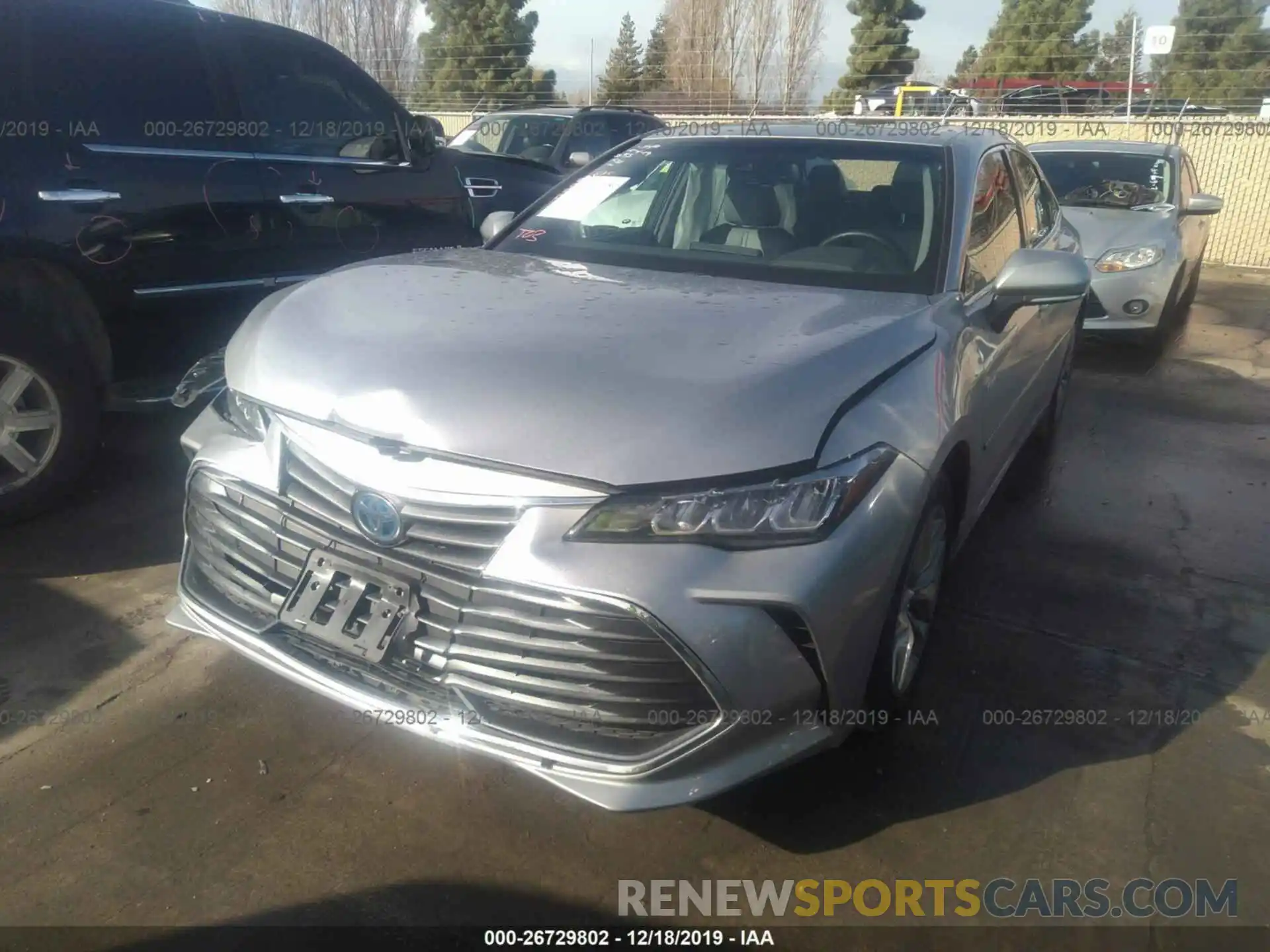 2 Photograph of a damaged car 4T1B21FB3KU005766 TOYOTA AVALON 2019