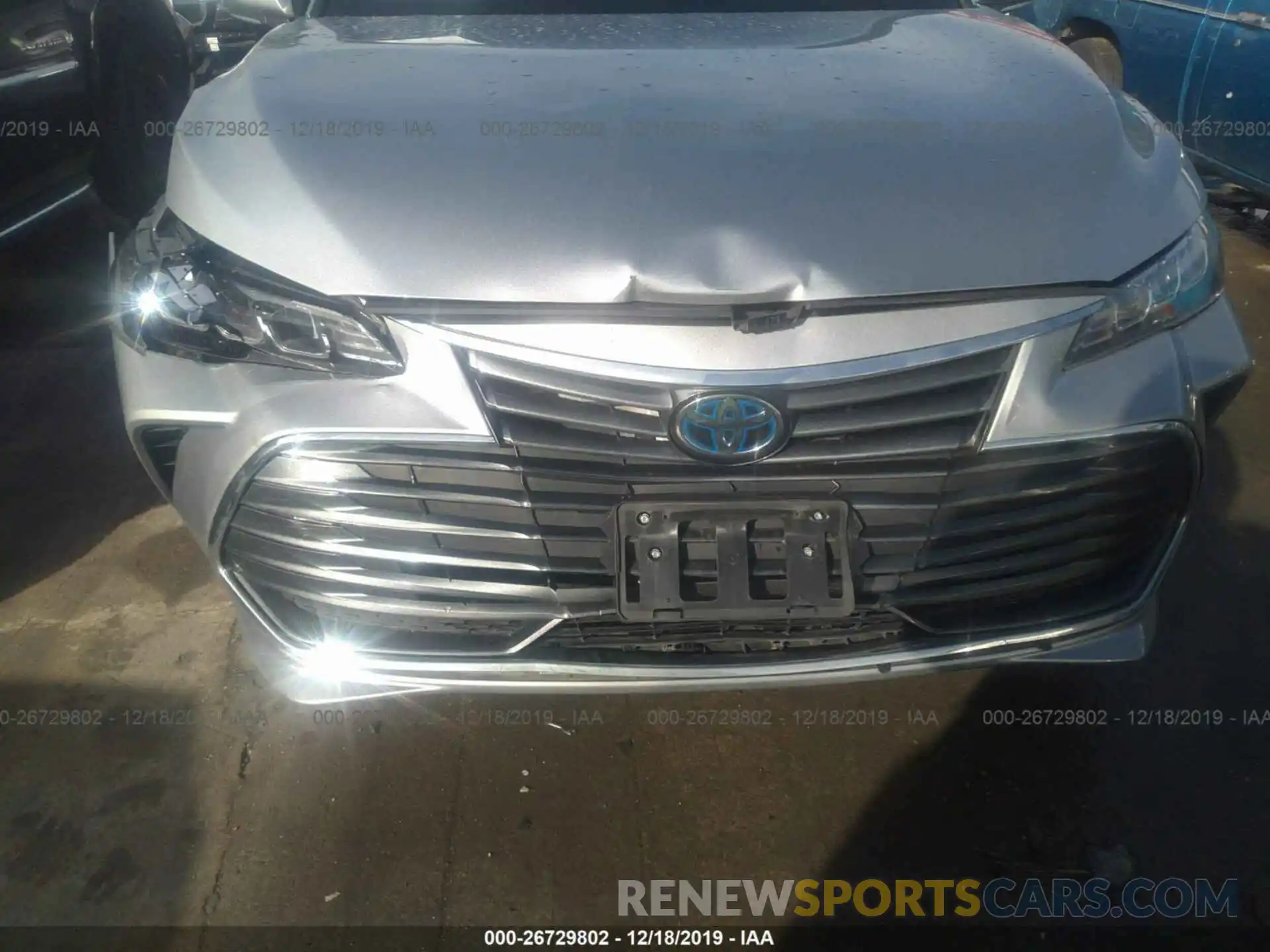 6 Photograph of a damaged car 4T1B21FB3KU005766 TOYOTA AVALON 2019