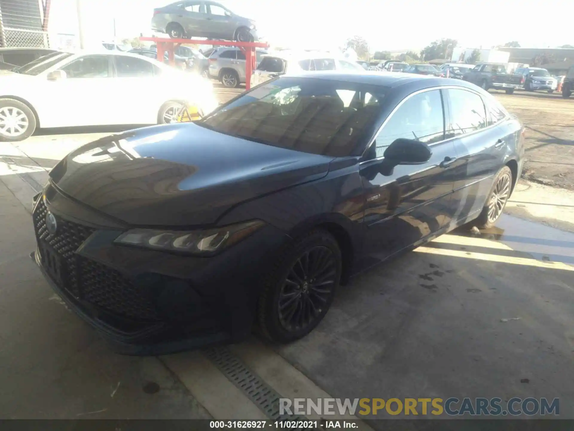 2 Photograph of a damaged car 4T1B21FB3KU007341 TOYOTA AVALON 2019