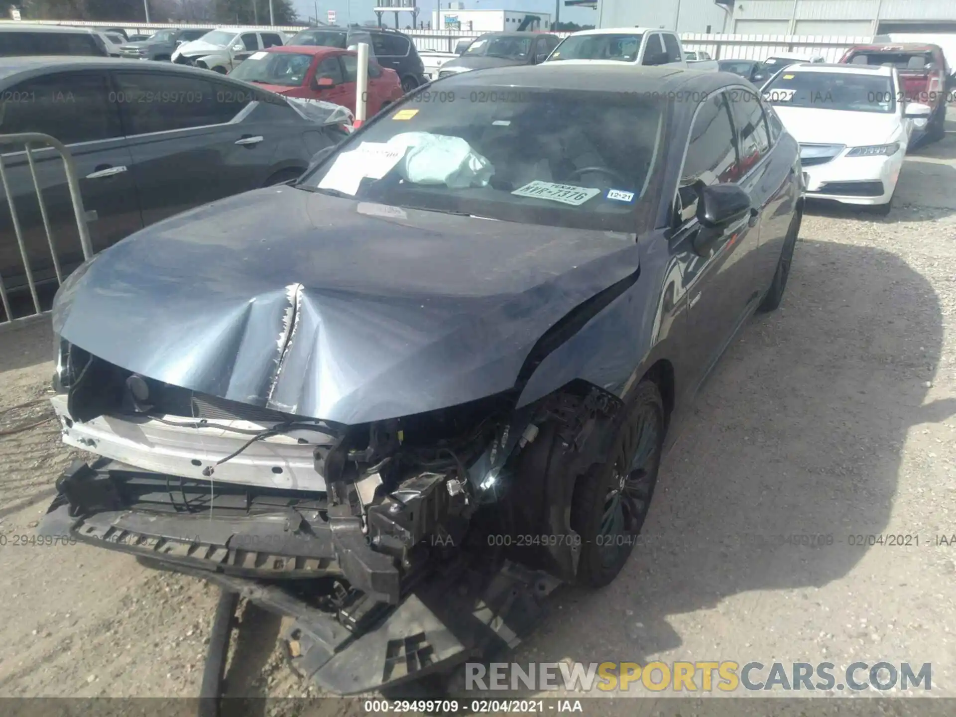 2 Photograph of a damaged car 4T1B21FB3KU008179 TOYOTA AVALON 2019