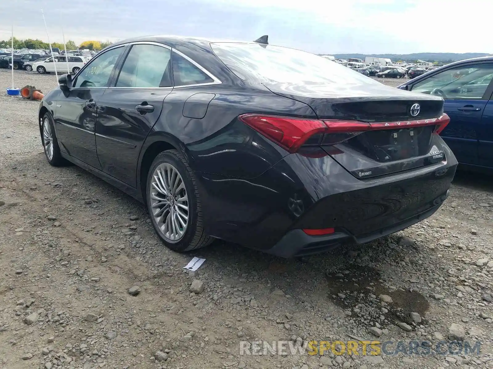 3 Photograph of a damaged car 4T1B21FB3KU010711 TOYOTA AVALON 2019