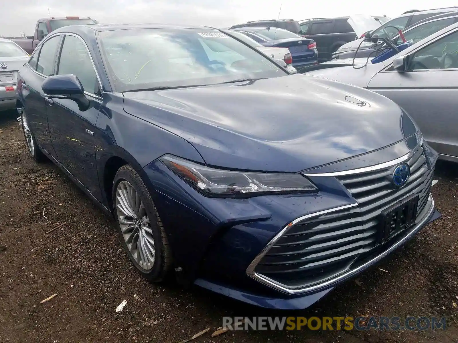 1 Photograph of a damaged car 4T1B21FB4KU004416 TOYOTA AVALON 2019