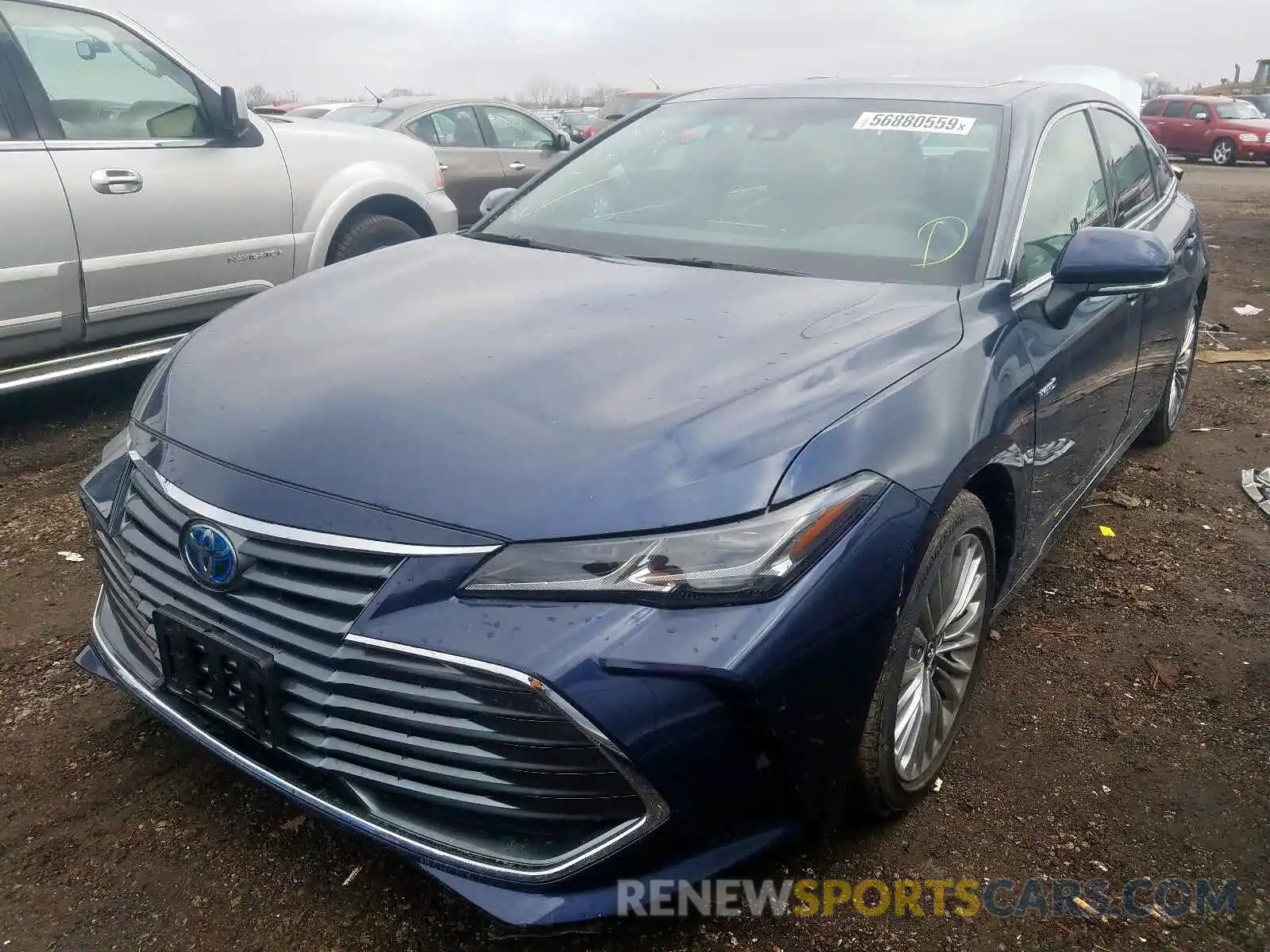 2 Photograph of a damaged car 4T1B21FB4KU004416 TOYOTA AVALON 2019