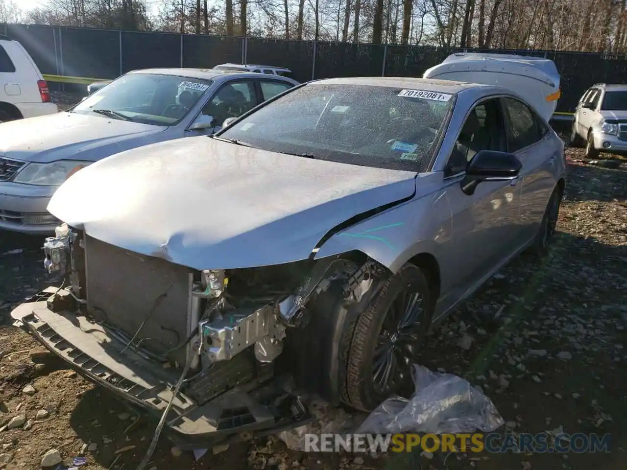 2 Photograph of a damaged car 4T1B21FB4KU011172 TOYOTA AVALON 2019