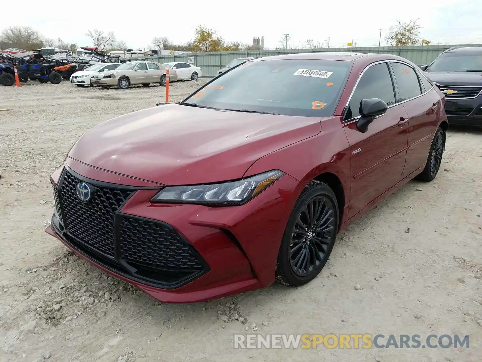 2 Photograph of a damaged car 4T1B21FB4KU011351 TOYOTA AVALON 2019