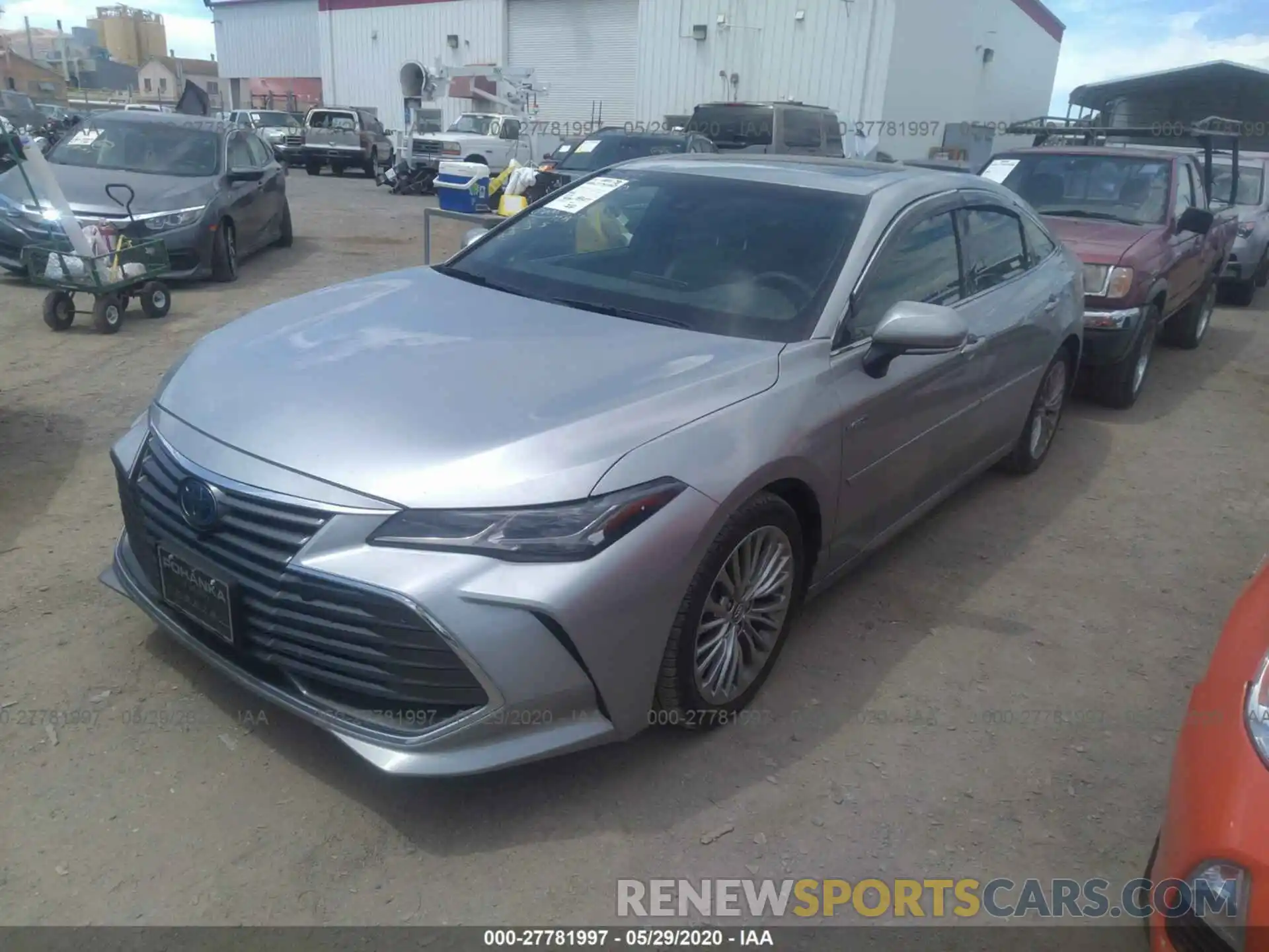 2 Photograph of a damaged car 4T1B21FB5KU002349 TOYOTA AVALON 2019