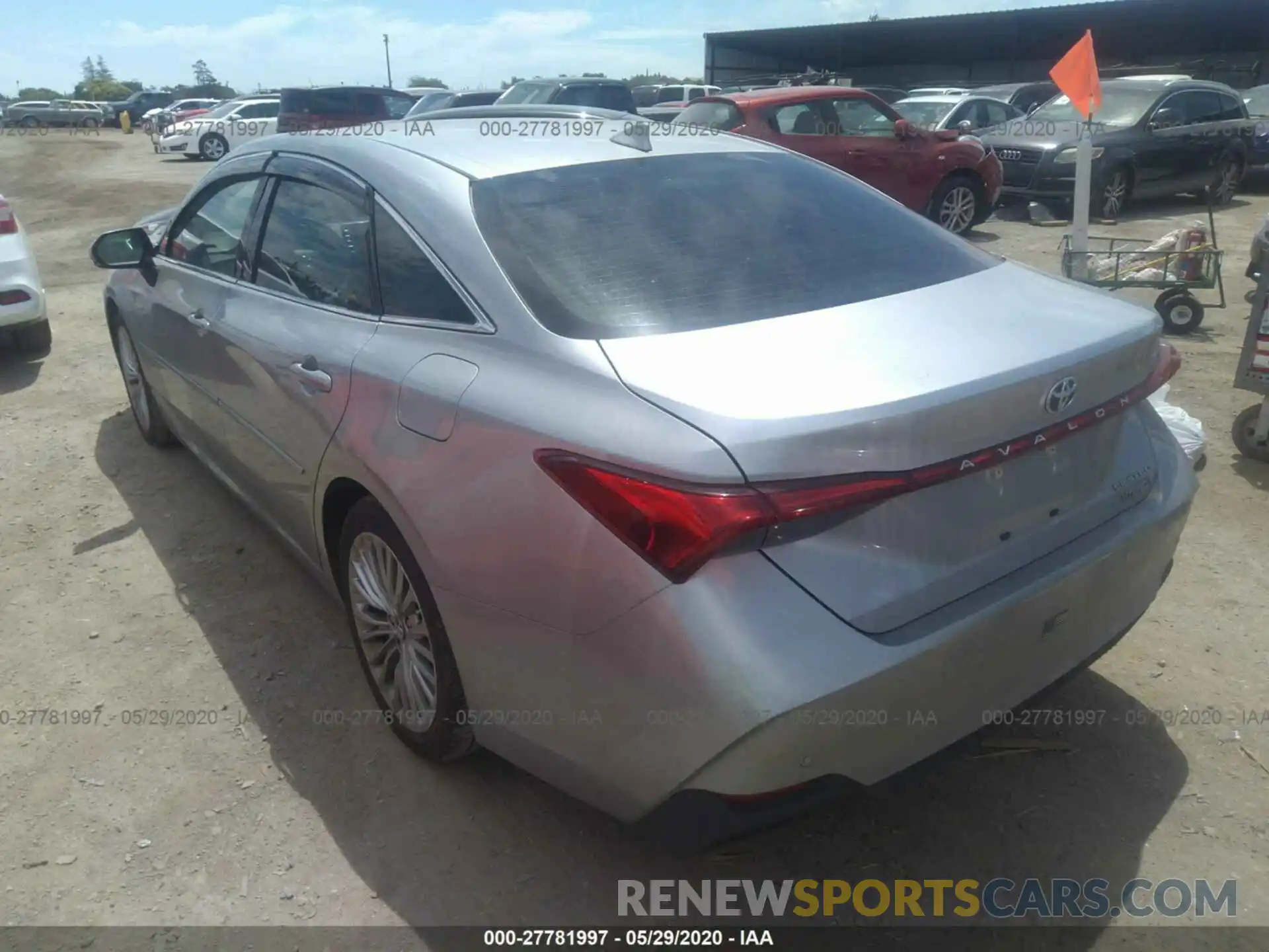 3 Photograph of a damaged car 4T1B21FB5KU002349 TOYOTA AVALON 2019