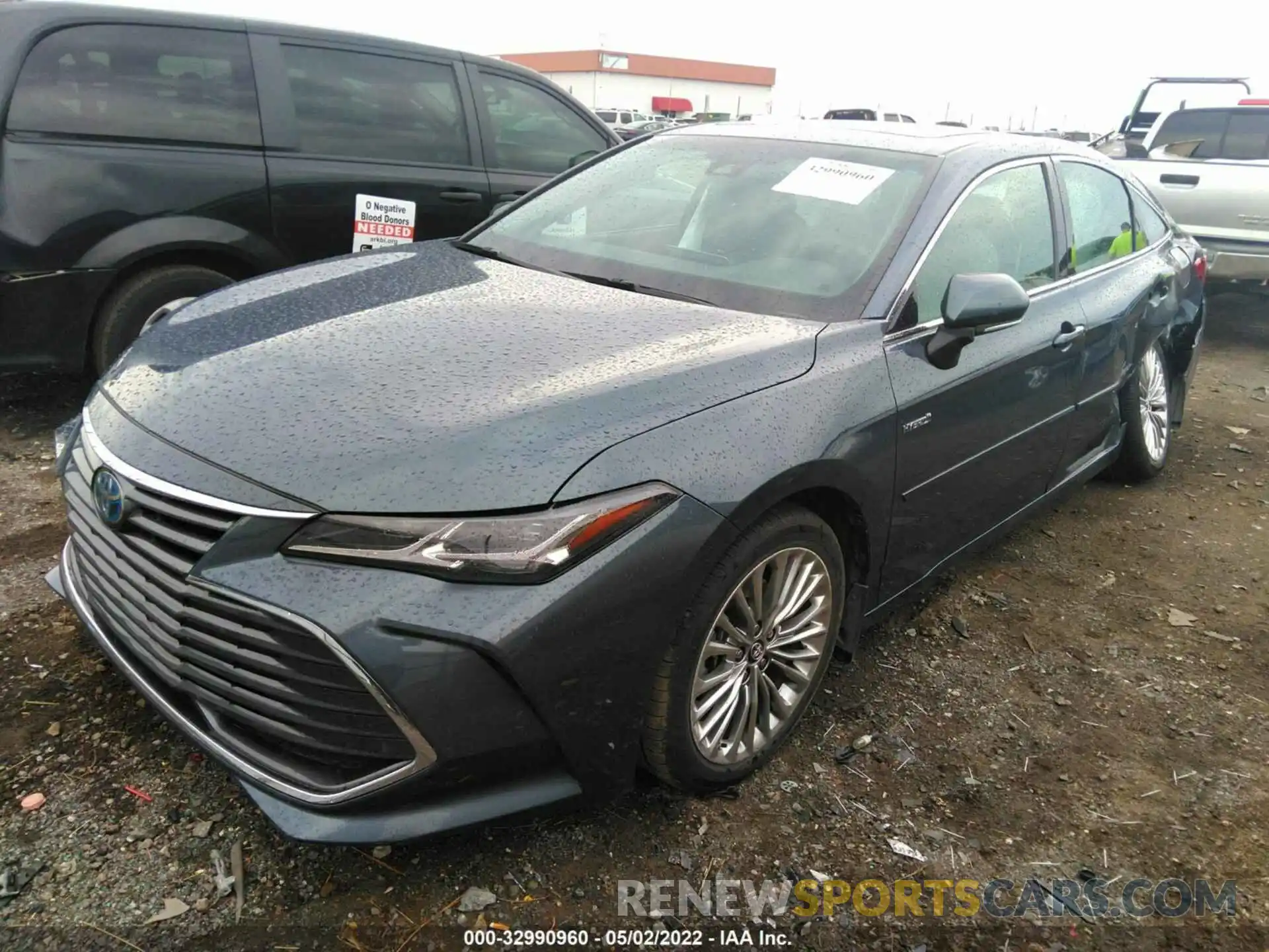 2 Photograph of a damaged car 4T1B21FB5KU003873 TOYOTA AVALON 2019