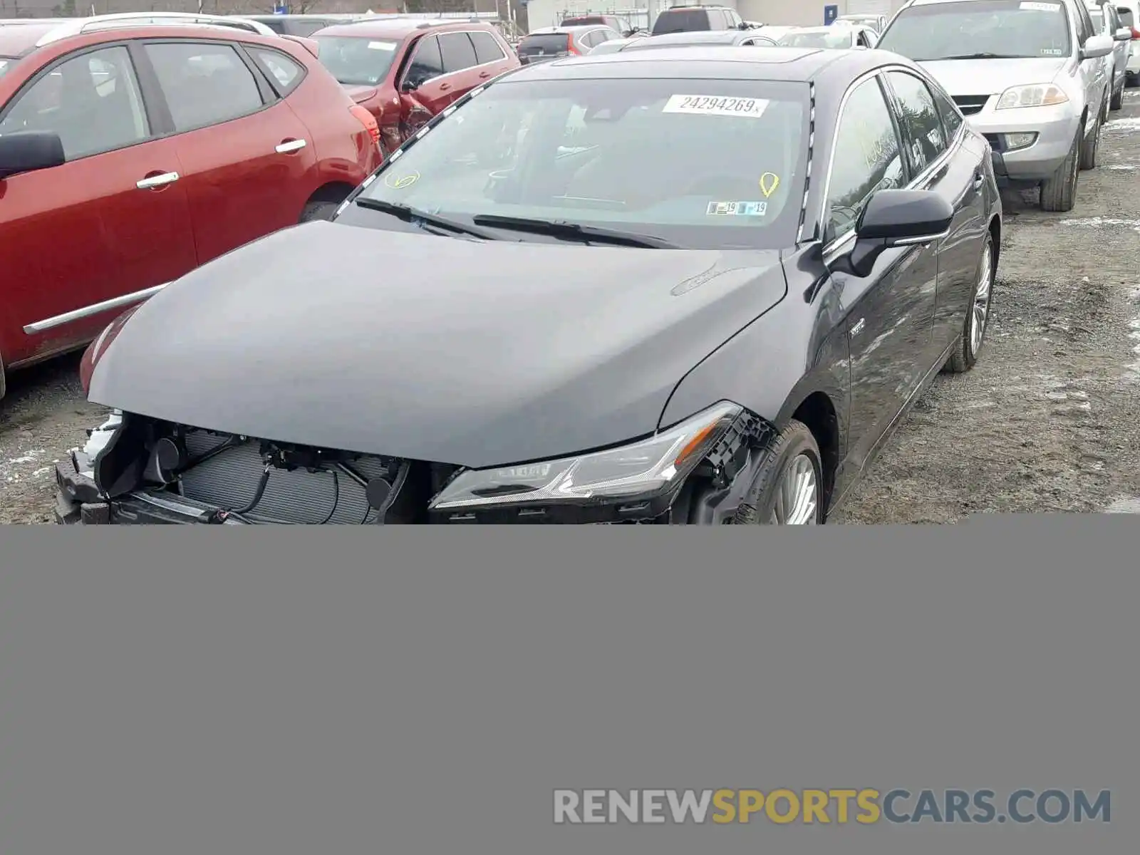 2 Photograph of a damaged car 4T1B21FB5KU004960 TOYOTA AVALON 2019