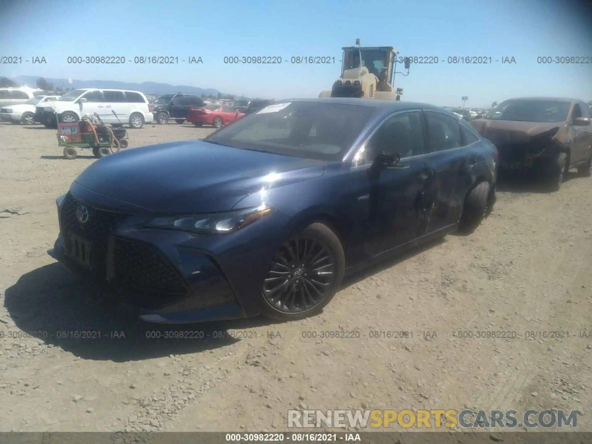 2 Photograph of a damaged car 4T1B21FB5KU005042 TOYOTA AVALON 2019