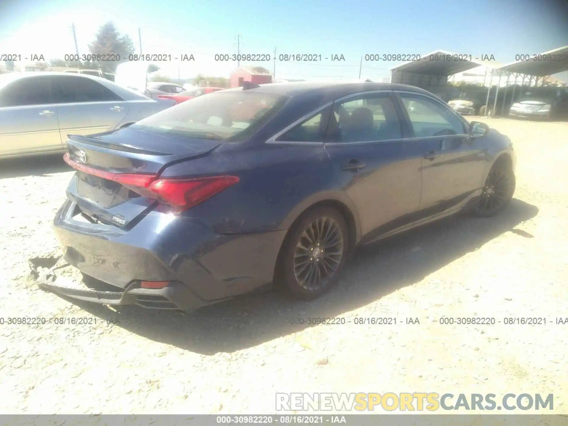 4 Photograph of a damaged car 4T1B21FB5KU005042 TOYOTA AVALON 2019