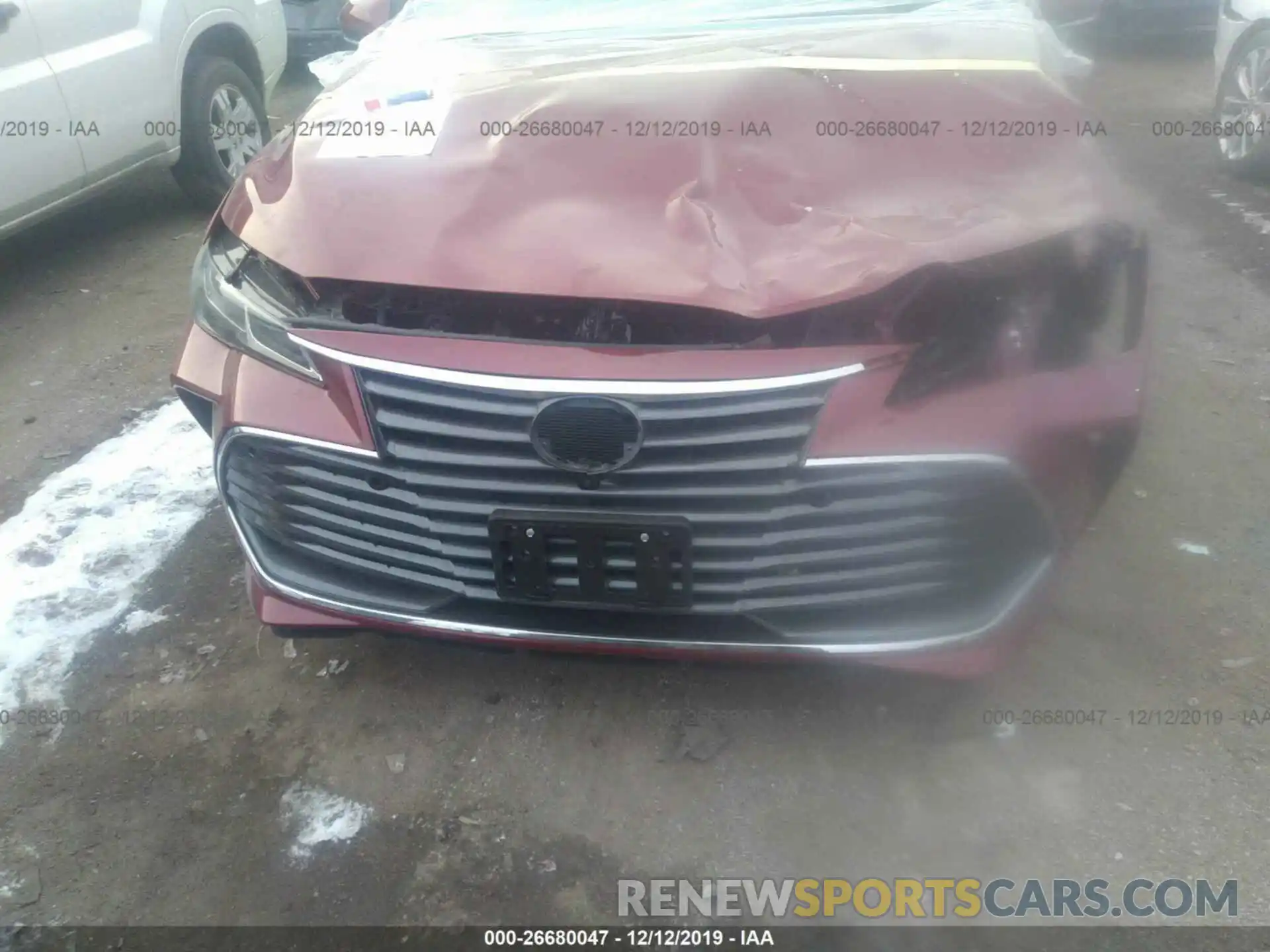 6 Photograph of a damaged car 4T1B21FB5KU009561 TOYOTA AVALON 2019