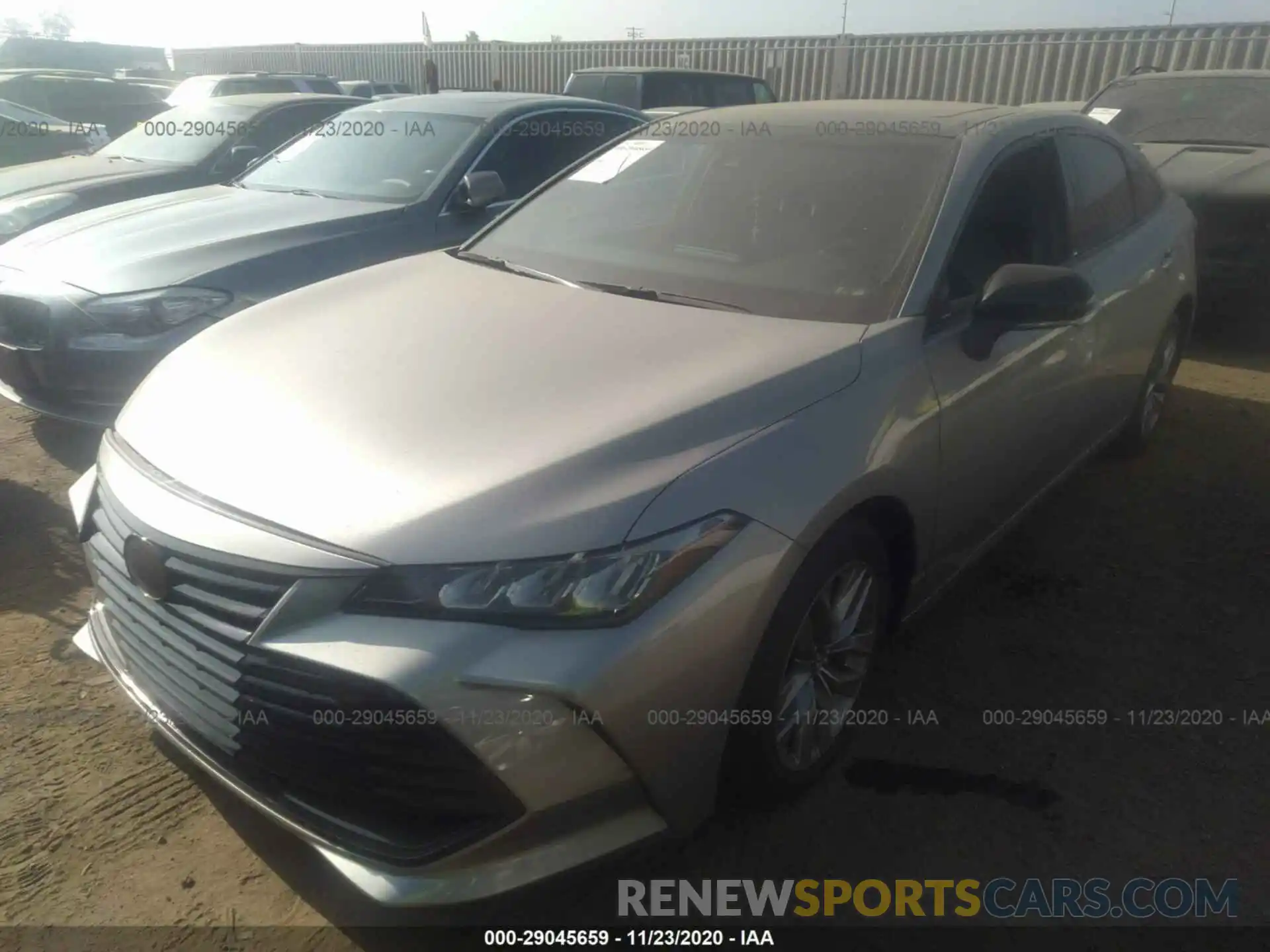 2 Photograph of a damaged car 4T1B21FB5KU009768 TOYOTA AVALON 2019