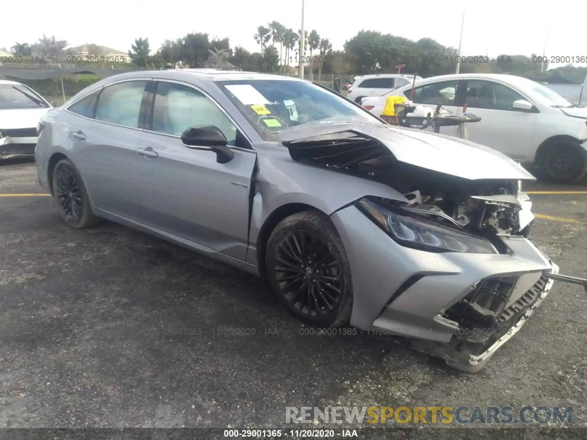 1 Photograph of a damaged car 4T1B21FB6KU001906 TOYOTA AVALON 2019