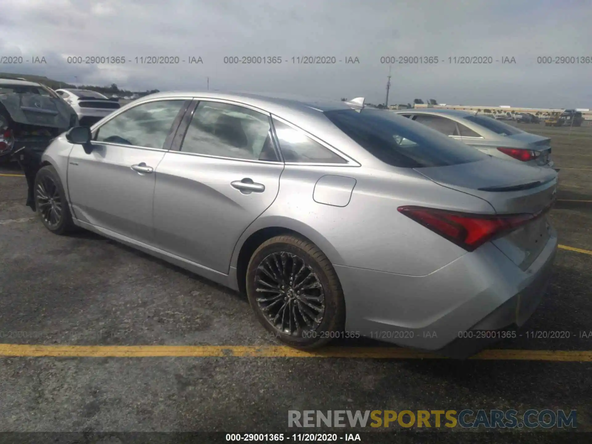 3 Photograph of a damaged car 4T1B21FB6KU001906 TOYOTA AVALON 2019