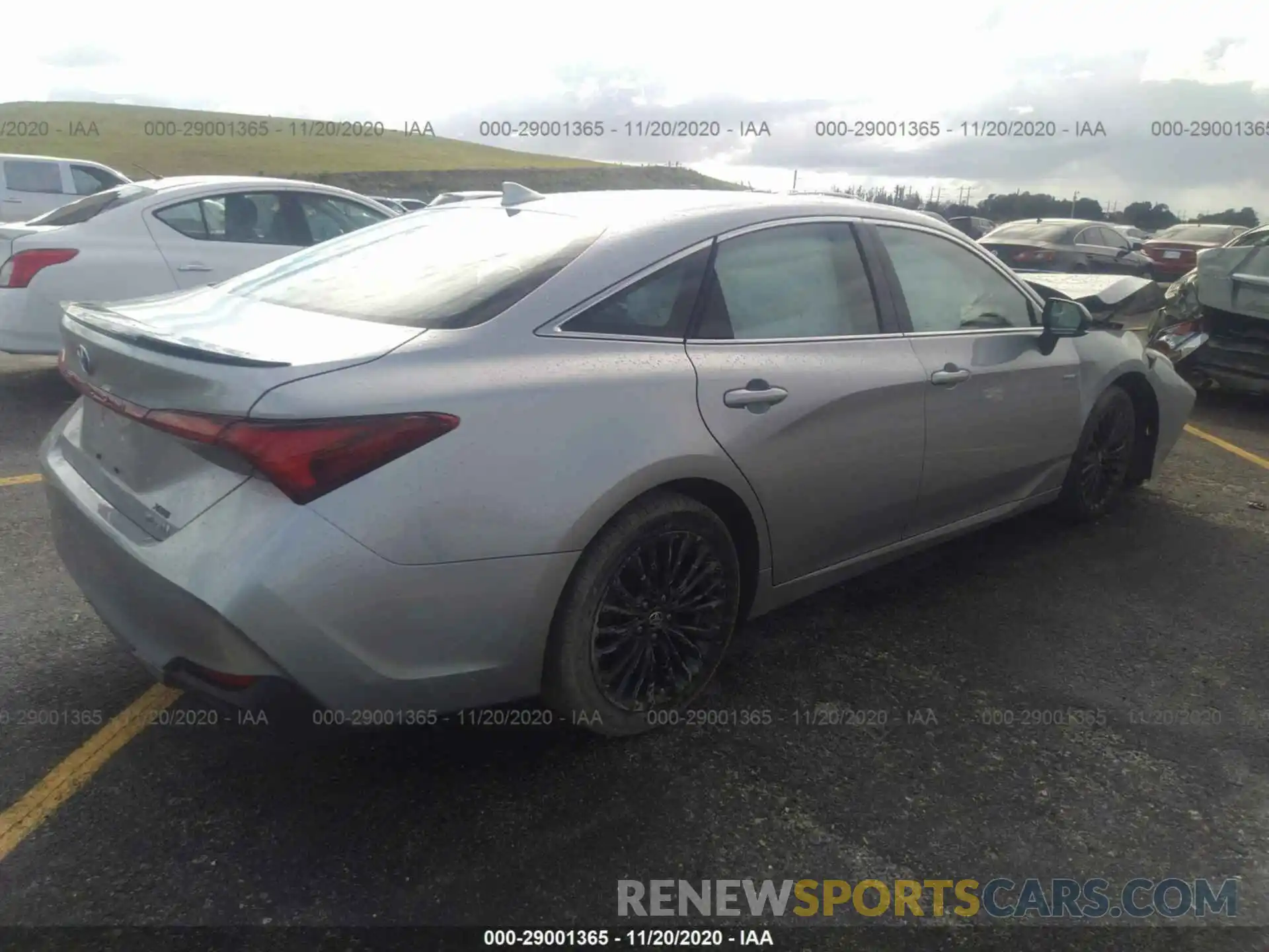 4 Photograph of a damaged car 4T1B21FB6KU001906 TOYOTA AVALON 2019