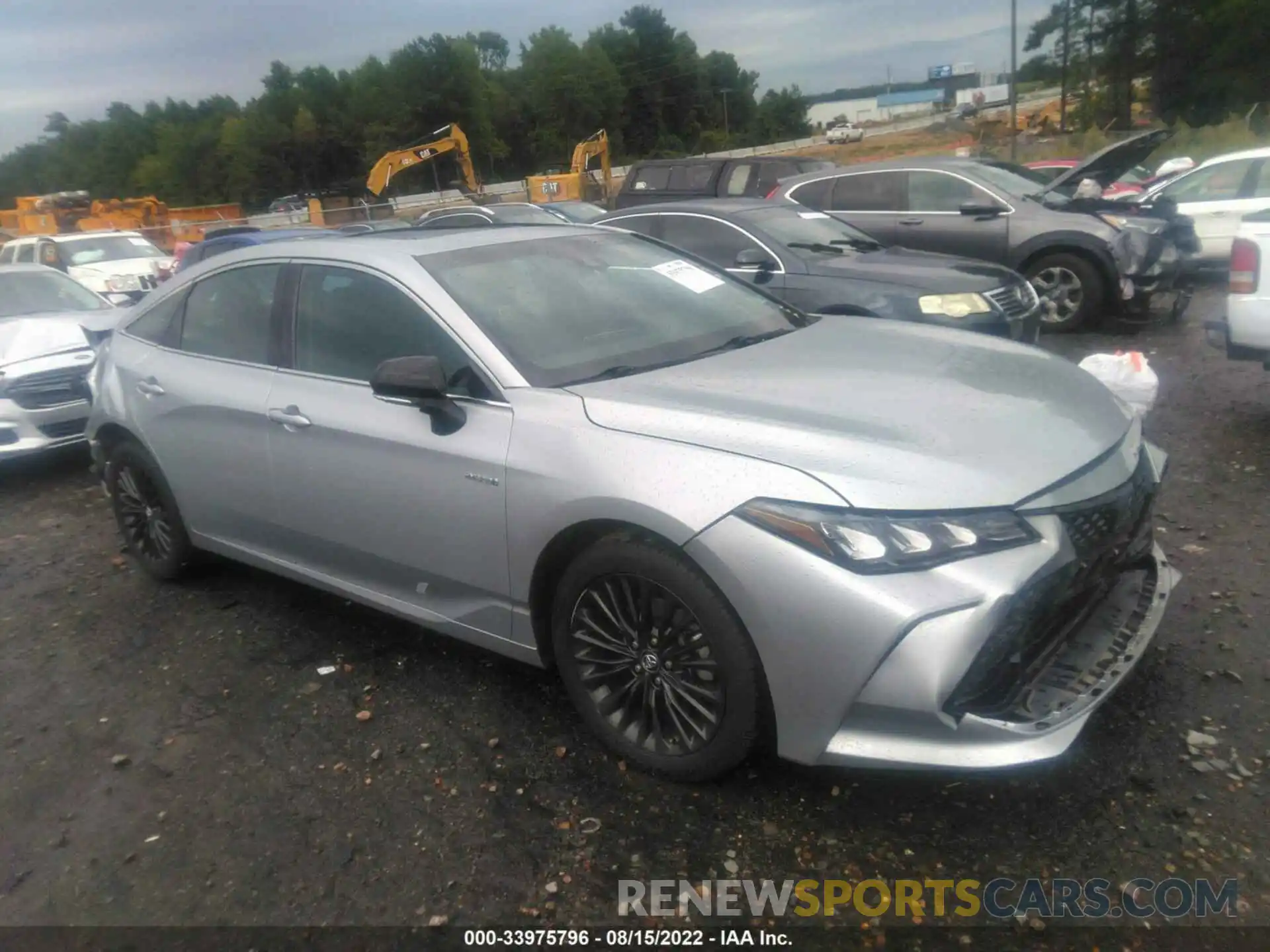 1 Photograph of a damaged car 4T1B21FB6KU002232 TOYOTA AVALON 2019