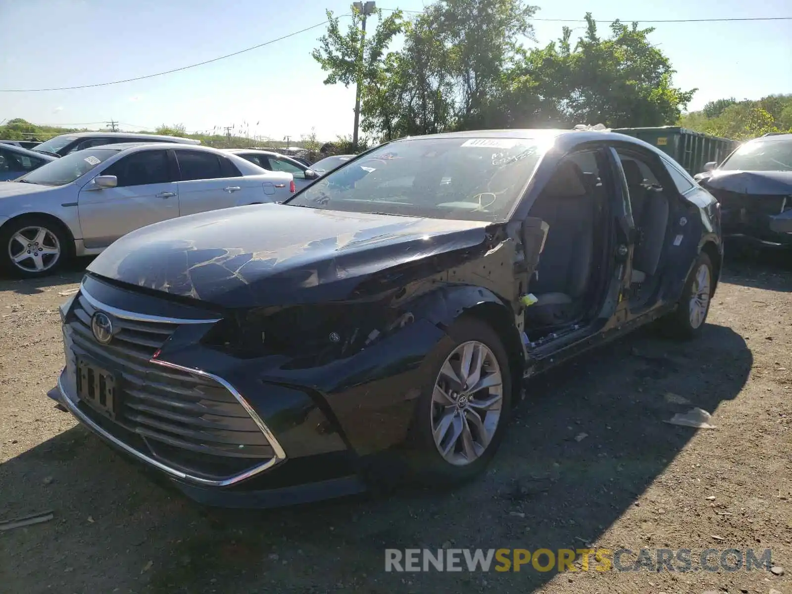 2 Photograph of a damaged car 4T1B21FB6KU002991 TOYOTA AVALON 2019