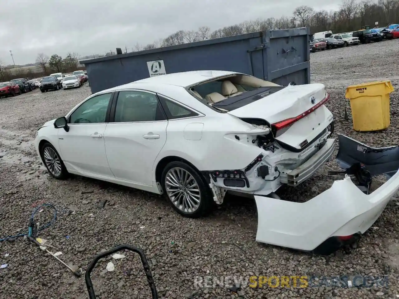 2 Photograph of a damaged car 4T1B21FB6KU005633 TOYOTA AVALON 2019