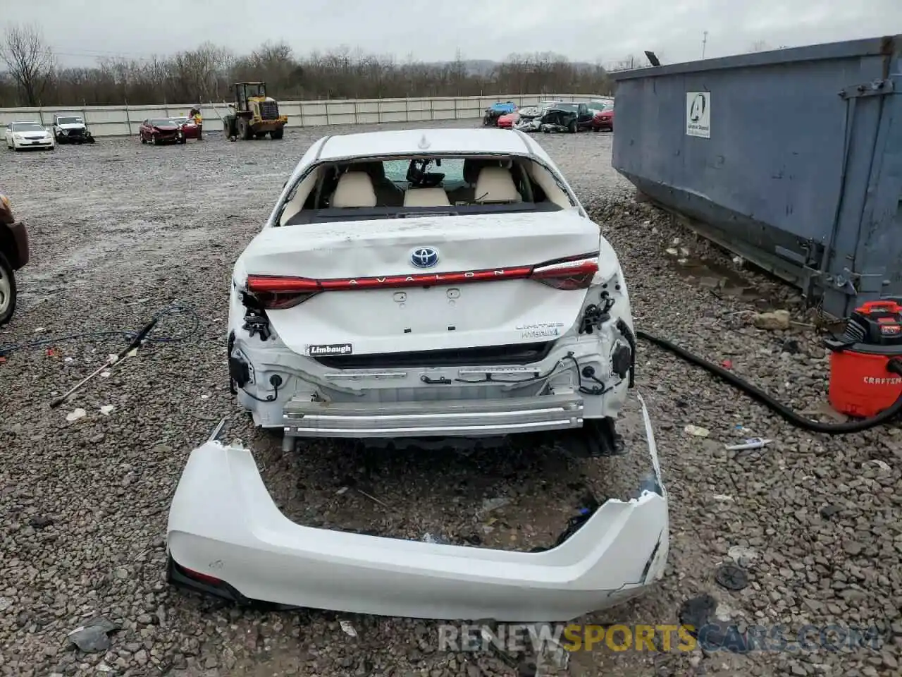 6 Photograph of a damaged car 4T1B21FB6KU005633 TOYOTA AVALON 2019
