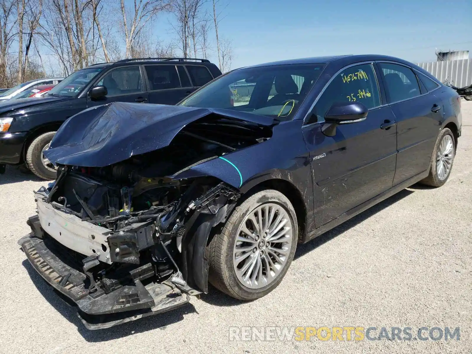 2 Photograph of a damaged car 4T1B21FB6KU005843 TOYOTA AVALON 2019