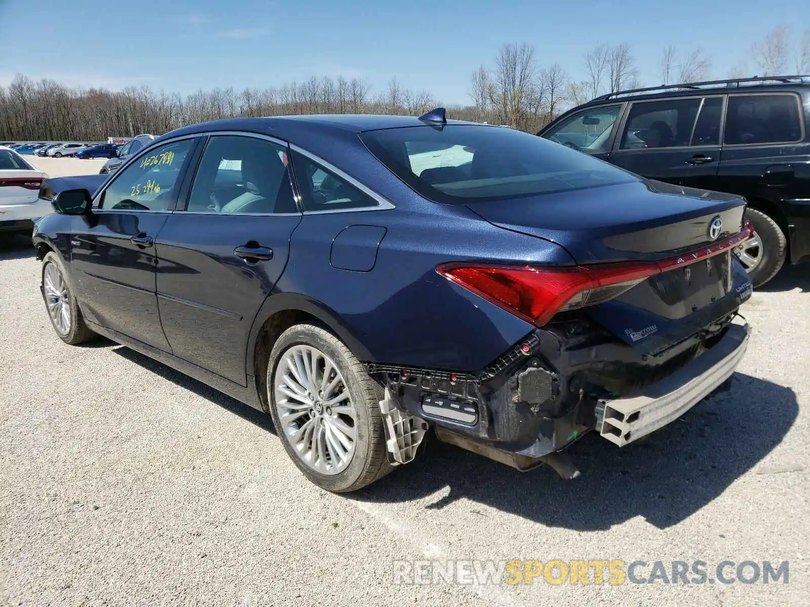 3 Photograph of a damaged car 4T1B21FB6KU005843 TOYOTA AVALON 2019