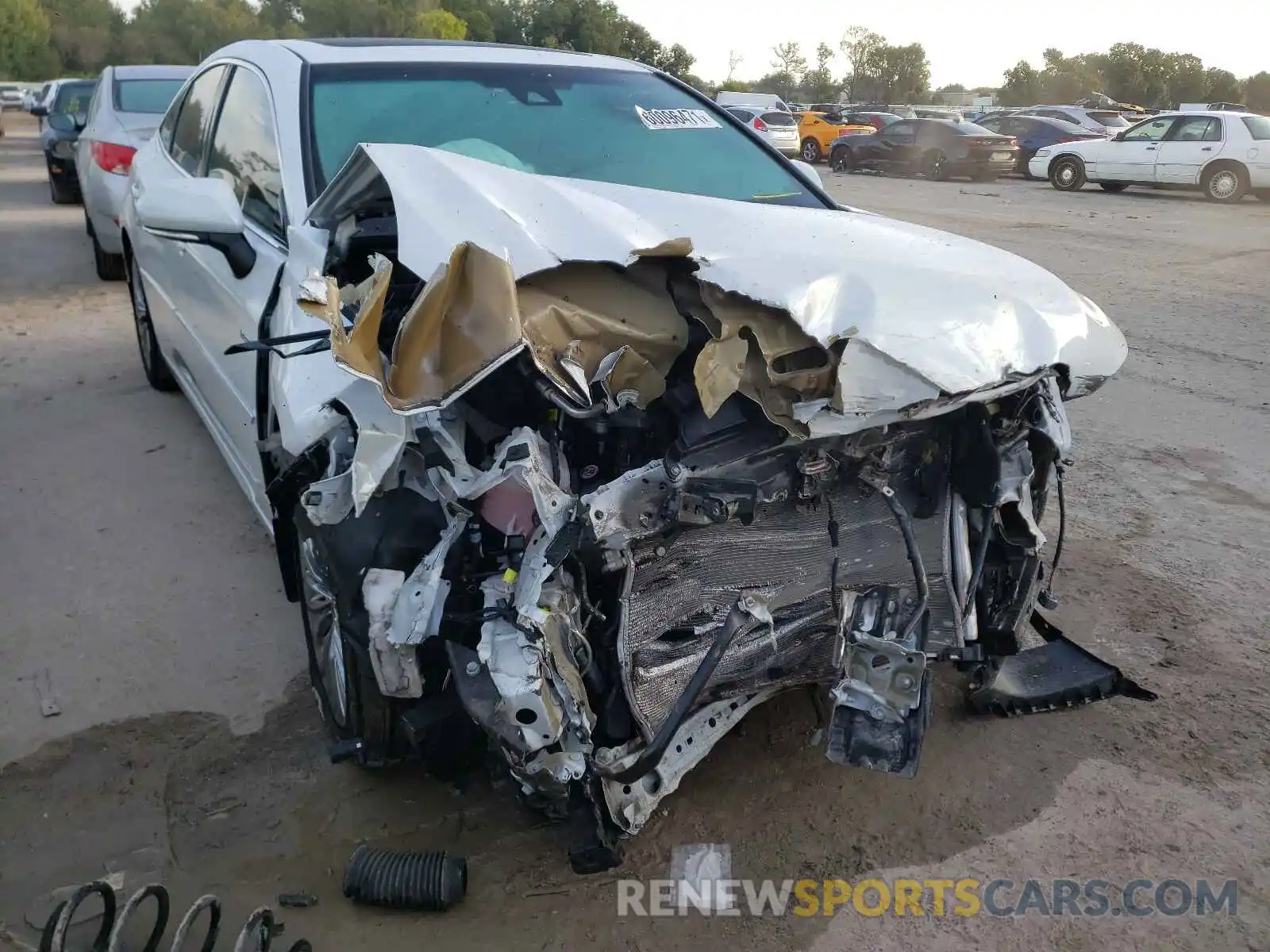 1 Photograph of a damaged car 4T1B21FB6KU007186 TOYOTA AVALON 2019