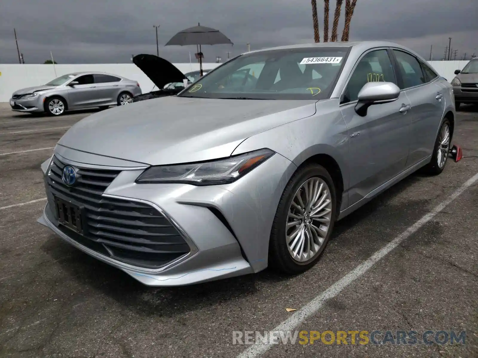 2 Photograph of a damaged car 4T1B21FB6KU011075 TOYOTA AVALON 2019